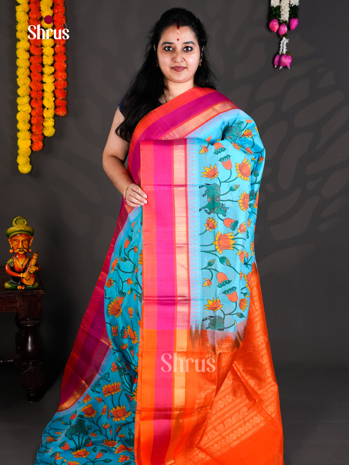 EBS01785 - Hindolam - Saree - Shop on Shrus.com
