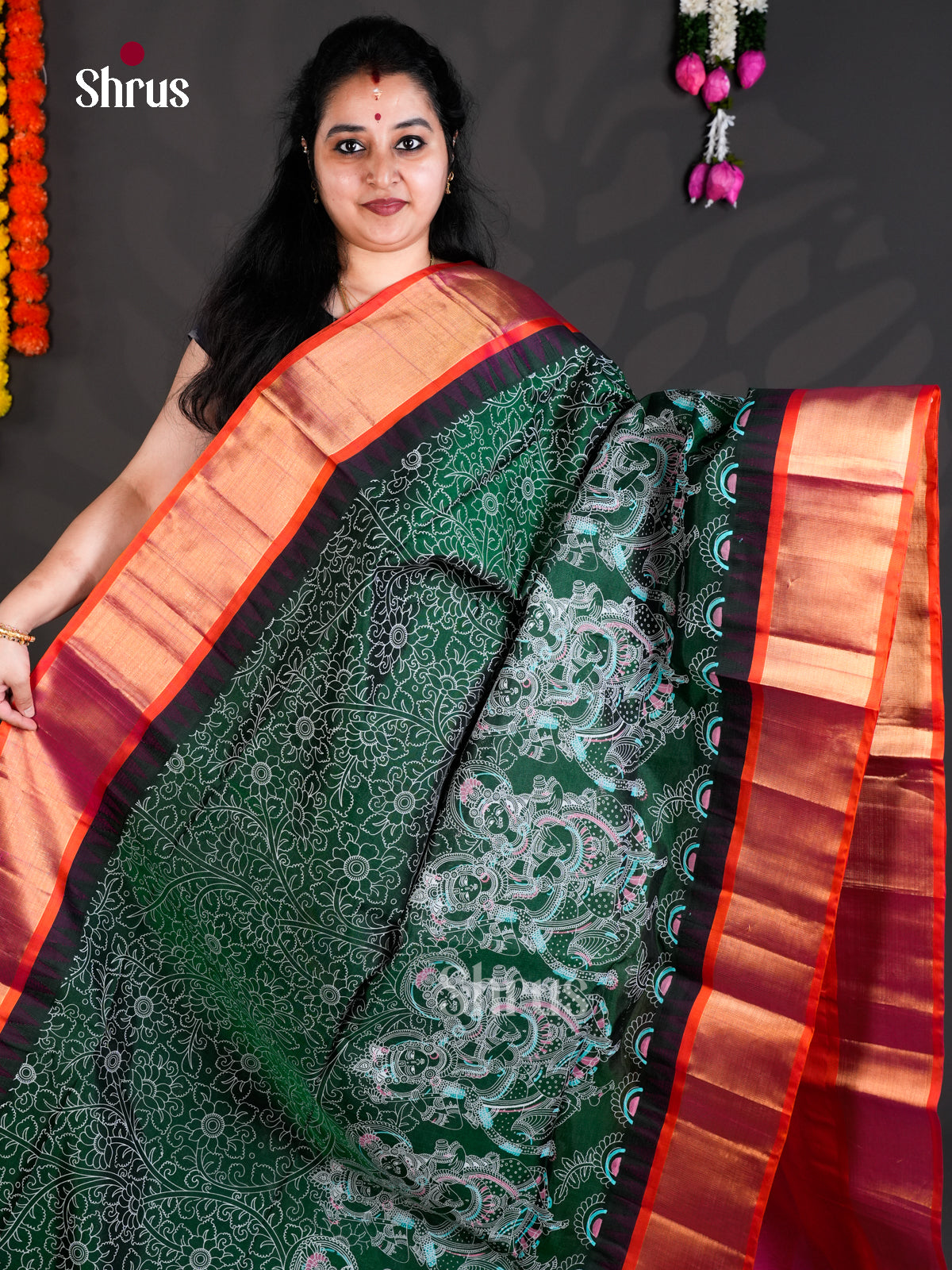 EBS01786 - Hindolam - Saree - Shop on Shrus.com