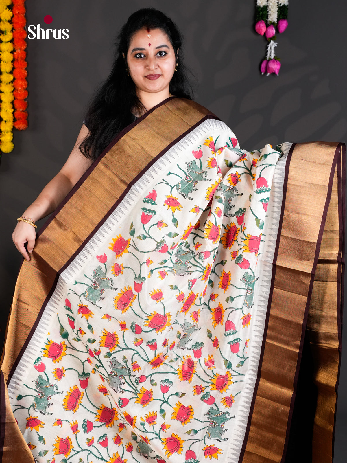 EBS01790 - Hindolam - Saree - Shop on Shrus.com