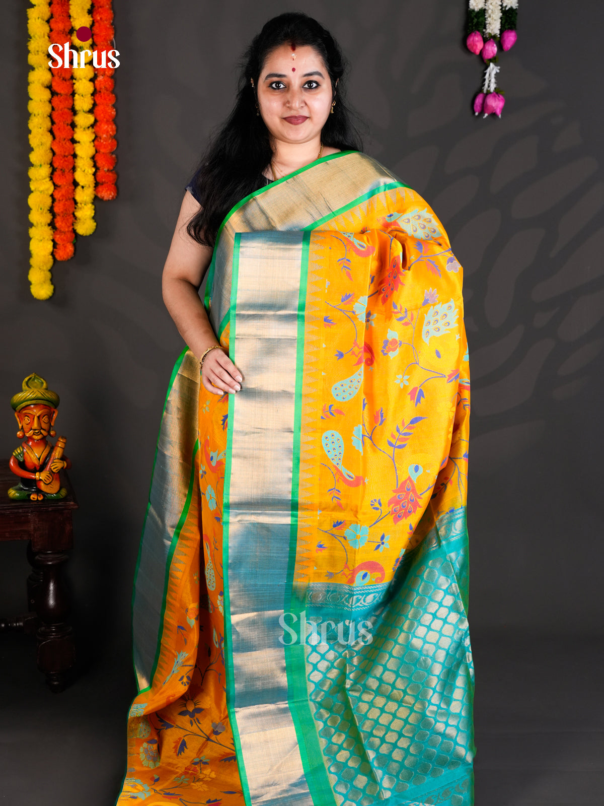 EBS01796 - Hindolam - Saree - Shop on Shrus.com