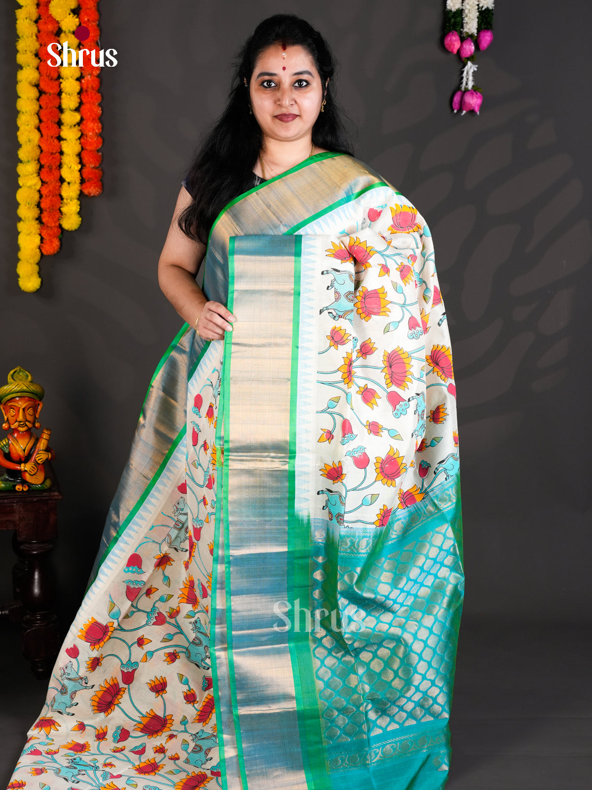 EBS01801 - Hindolam - Saree - Shop on Shrus.com