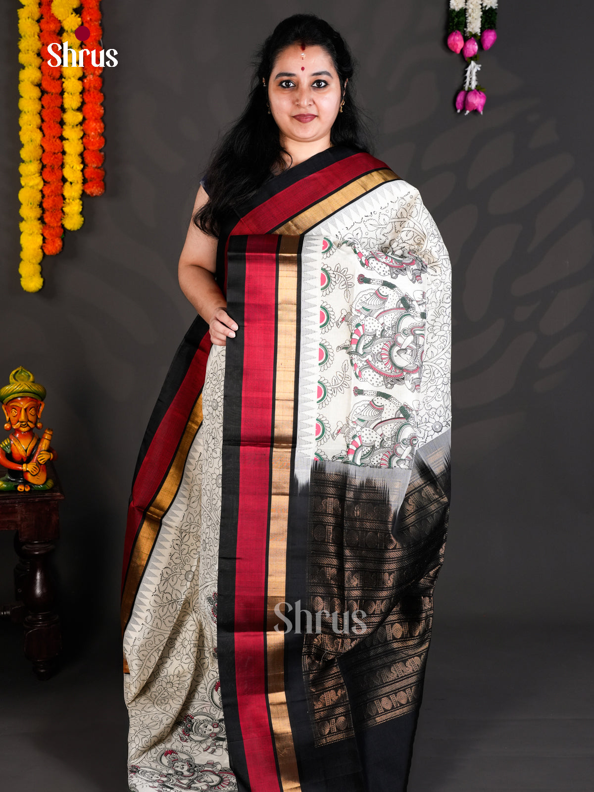 EBS01803 - Hindolam - Saree - Shop on Shrus.com