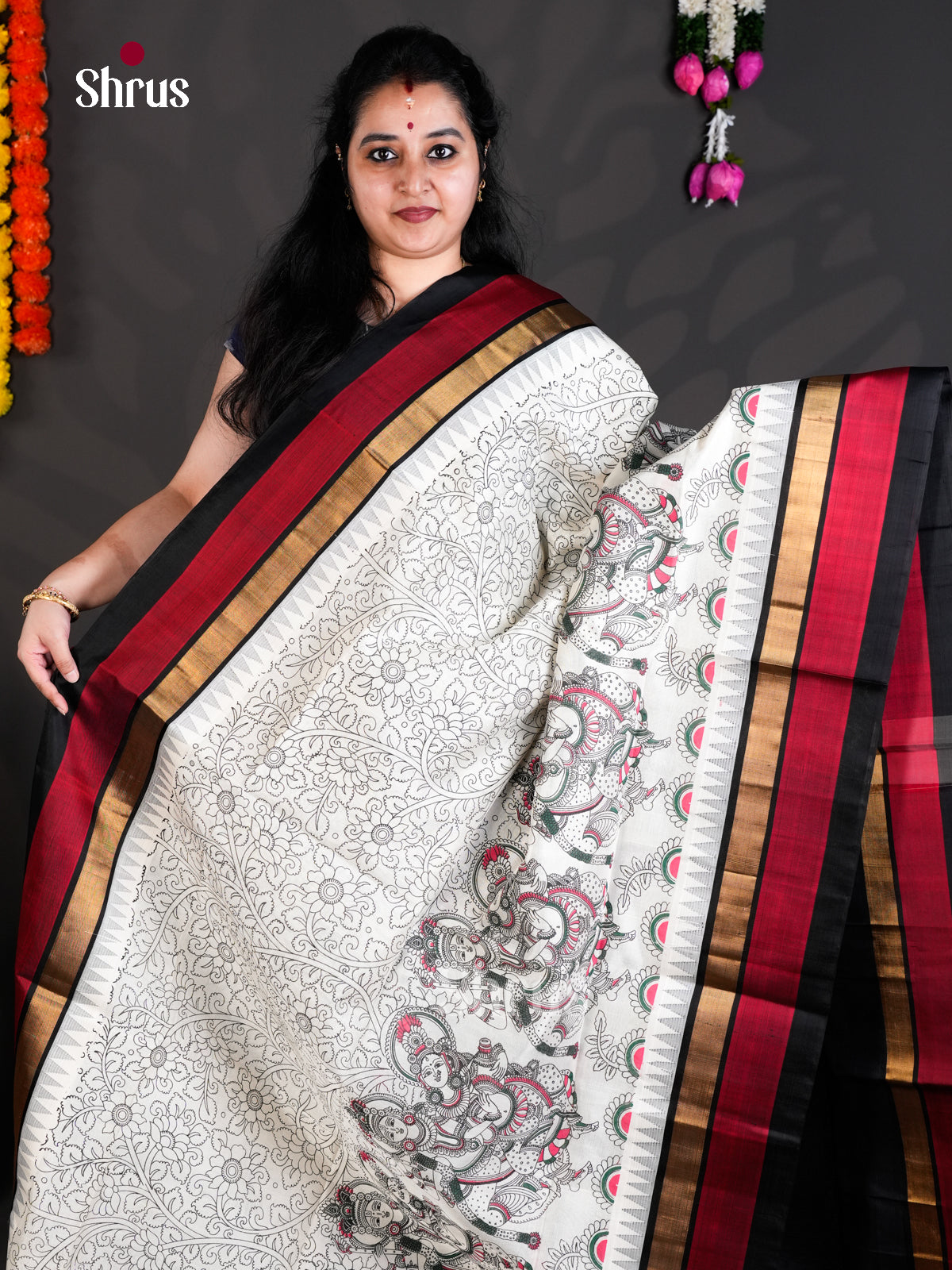 EBS01803 - Hindolam - Saree - Shop on Shrus.com
