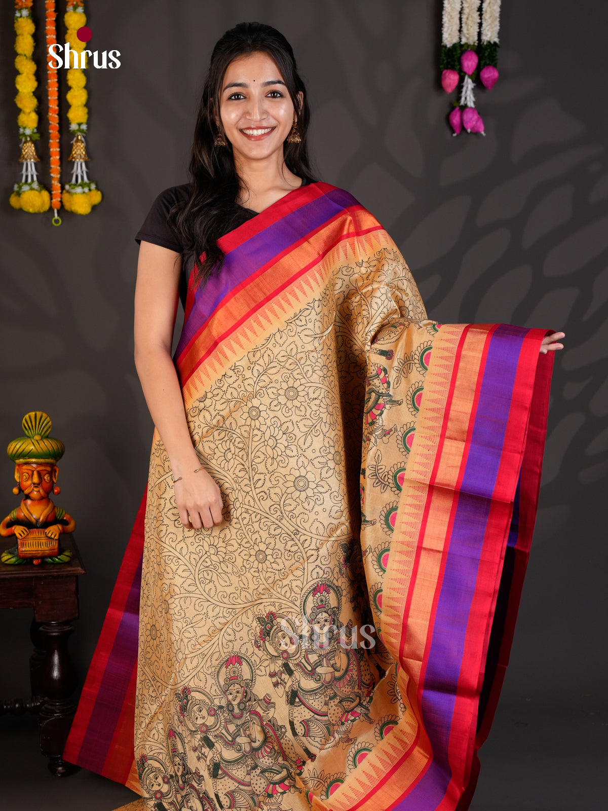 EBS01810 - Hindolam - Saree - Shop on Shrus.com