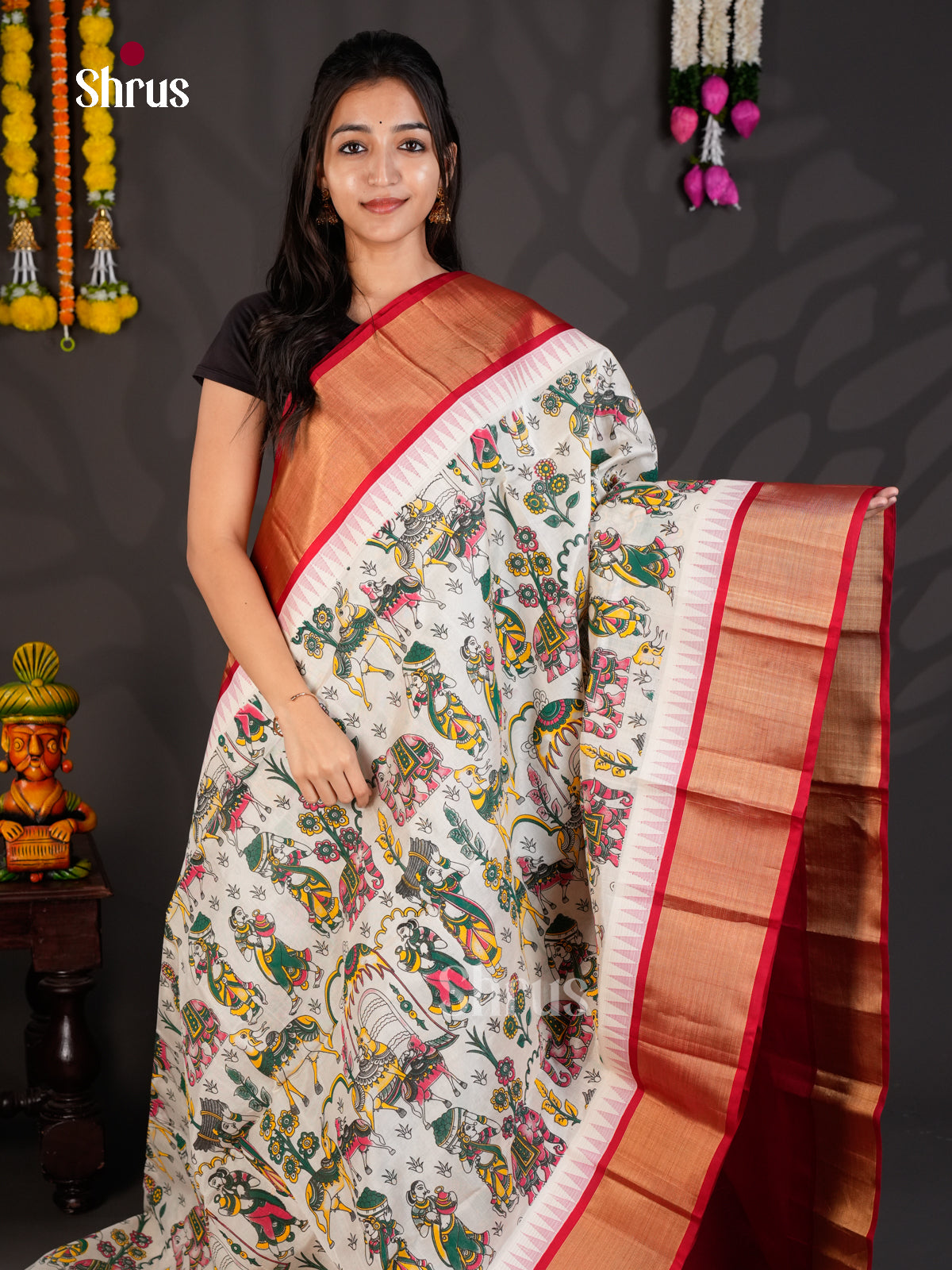 EBS01811 - Hindolam - Saree - Shop on Shrus.com