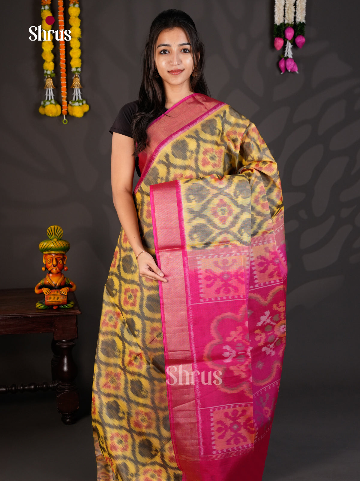 EBS01853 - Pochampally sico - Saree - Shop on Shrus.com