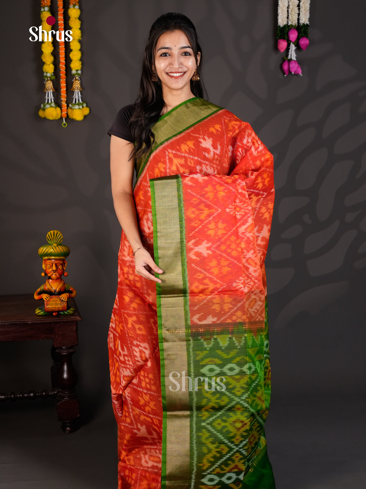 EBS01859 - Pochampally sico - Saree - Shop on Shrus.com