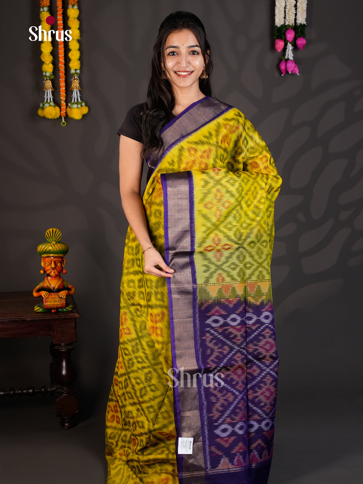 EBS01862 - Pochampally sico - Saree - Shop on Shrus.com