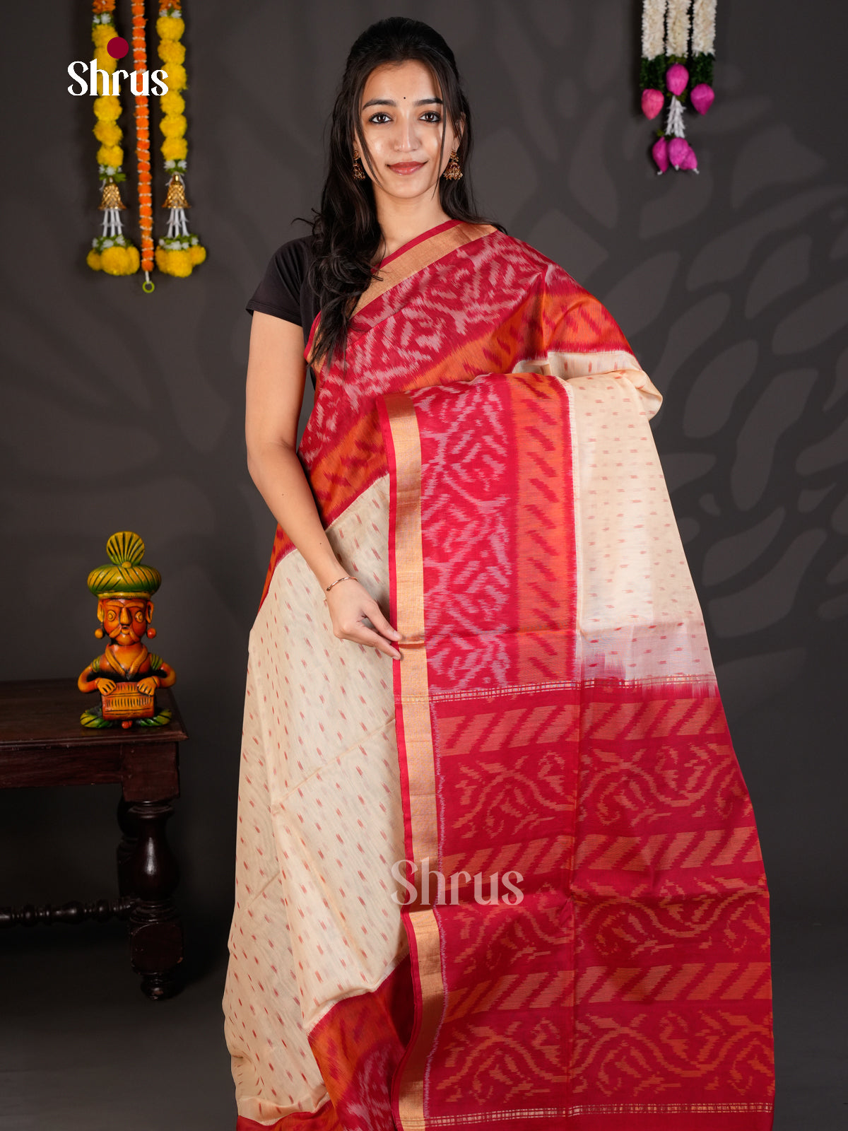 EBS01887 - Pochampally sico - Saree - Shop on Shrus.com
