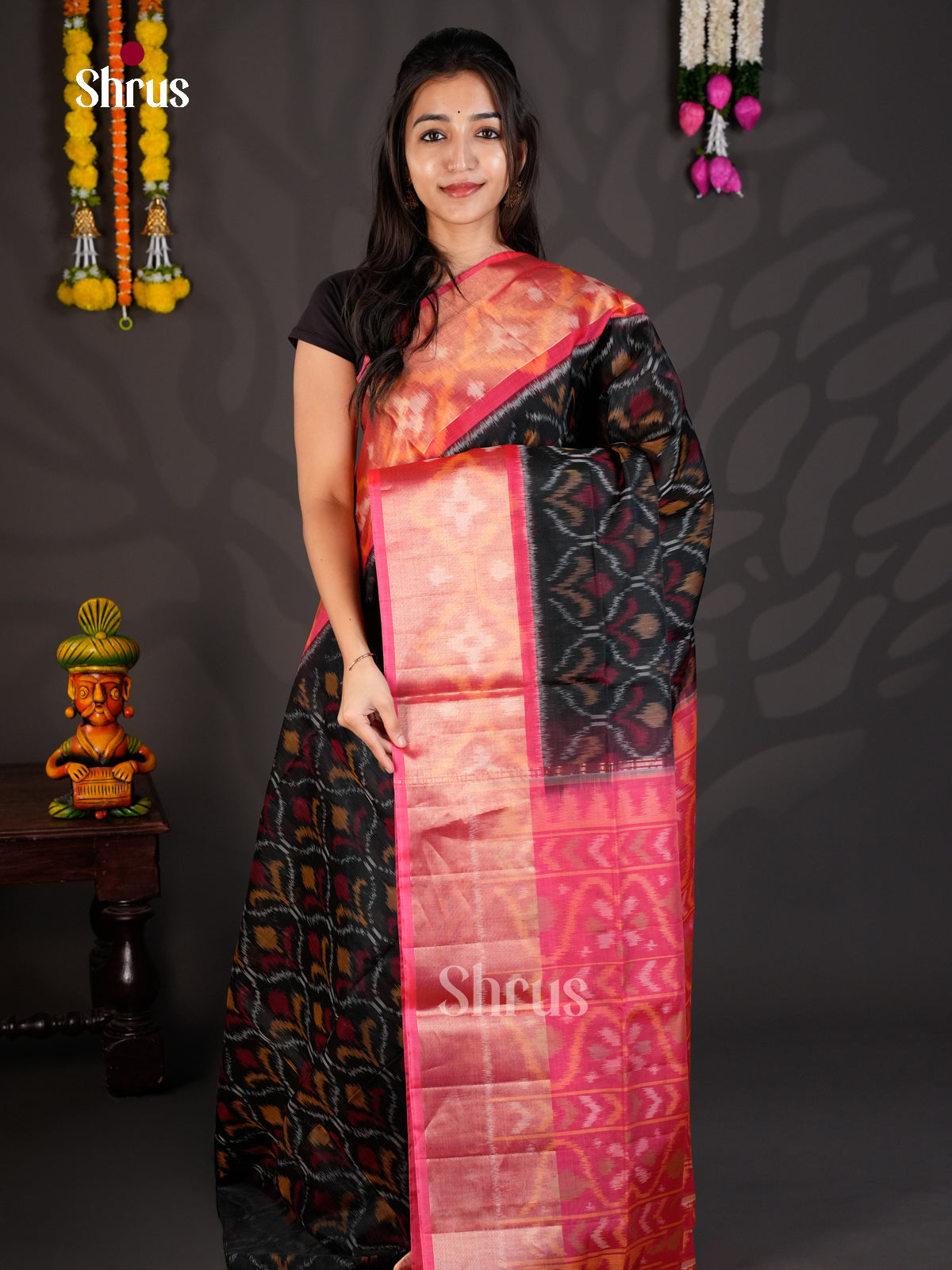 EBS01892 - Pochampally sico - Saree - Shop on Shrus.com