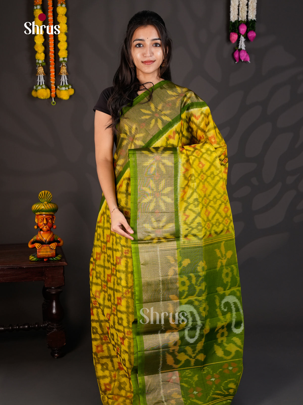 EBS01894 - Pochampally sico - Saree - Shop on Shrus.com