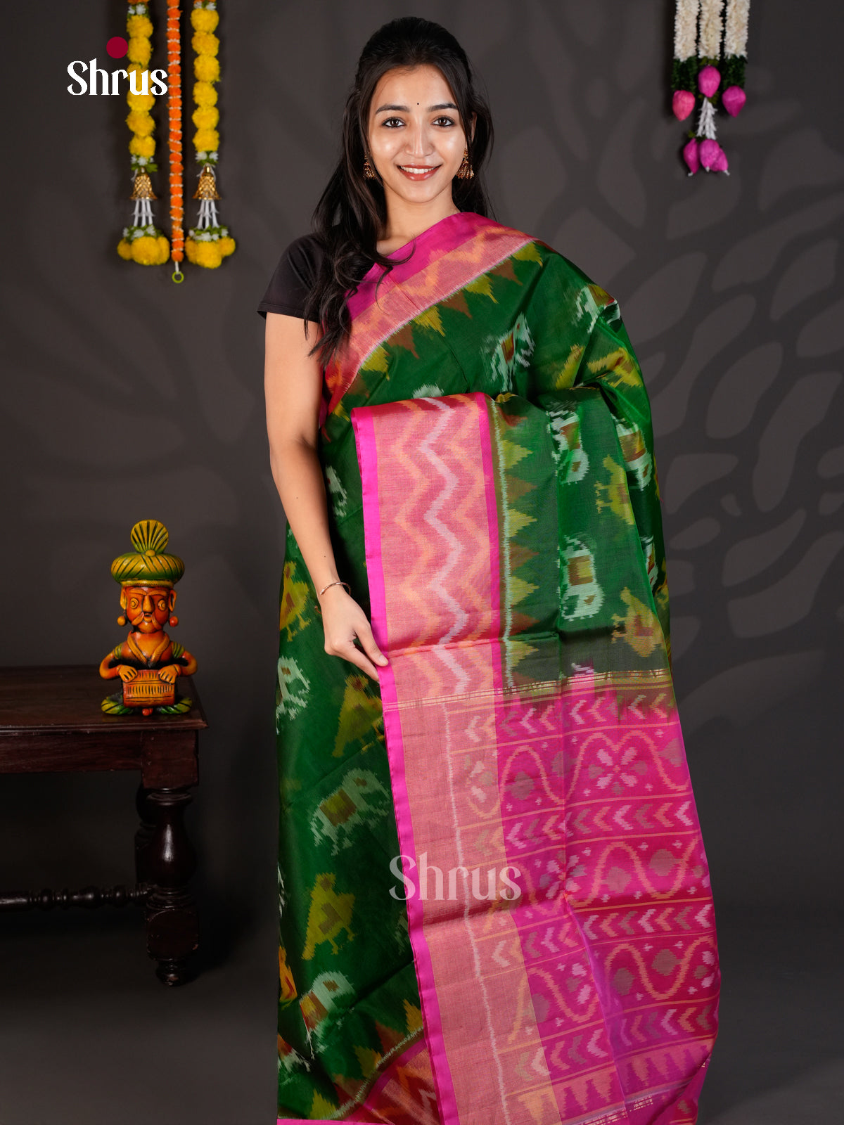 EBS01898 - Pochampally sico - Saree - Shop on Shrus.com