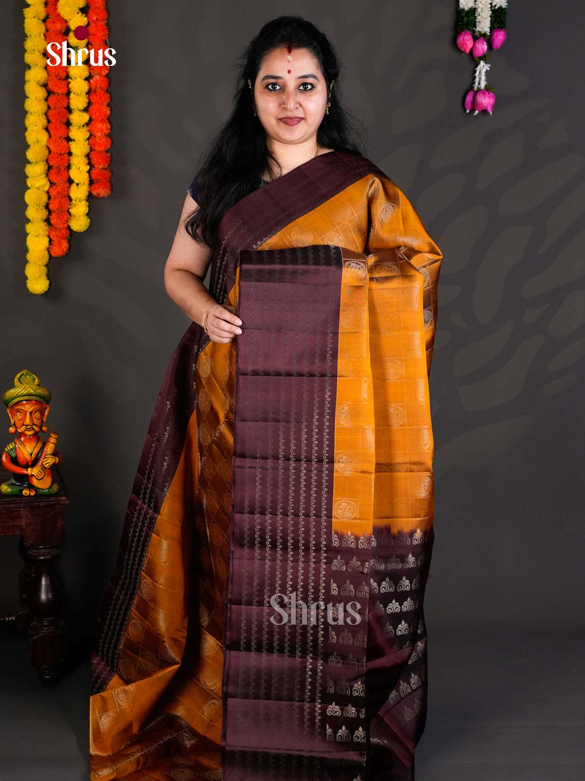 EBS01915 - Soft Silk - Saree - Shop on Shrus.com