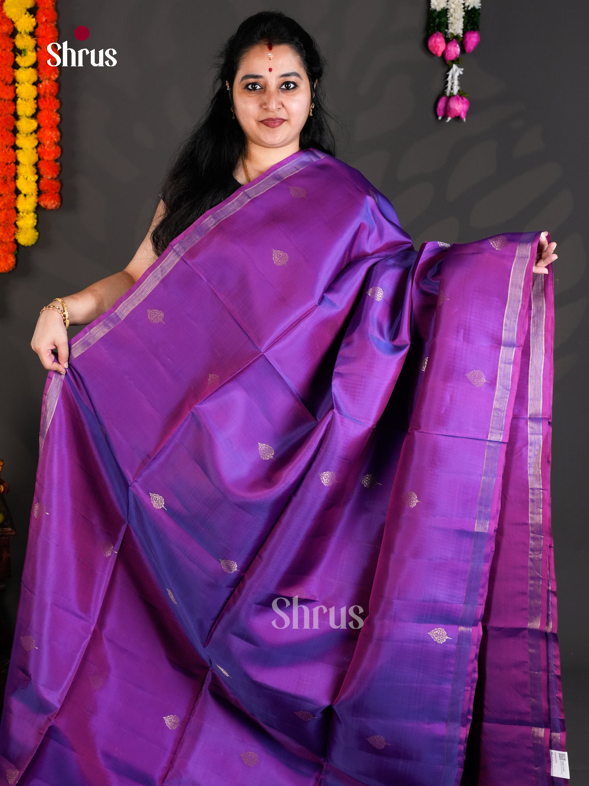 EBS01935 - Softsilk-halfpure - Saree - Shop on Shrus.com