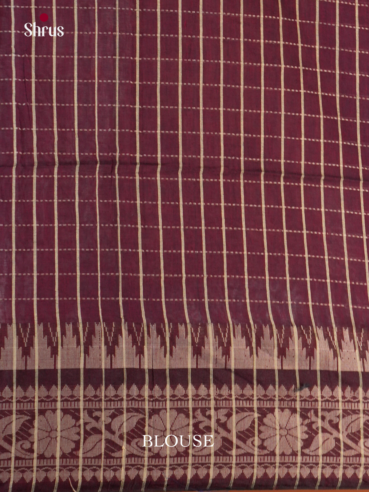 EBS03018 - Bengal cotton - Saree - Shop on Shrus.com