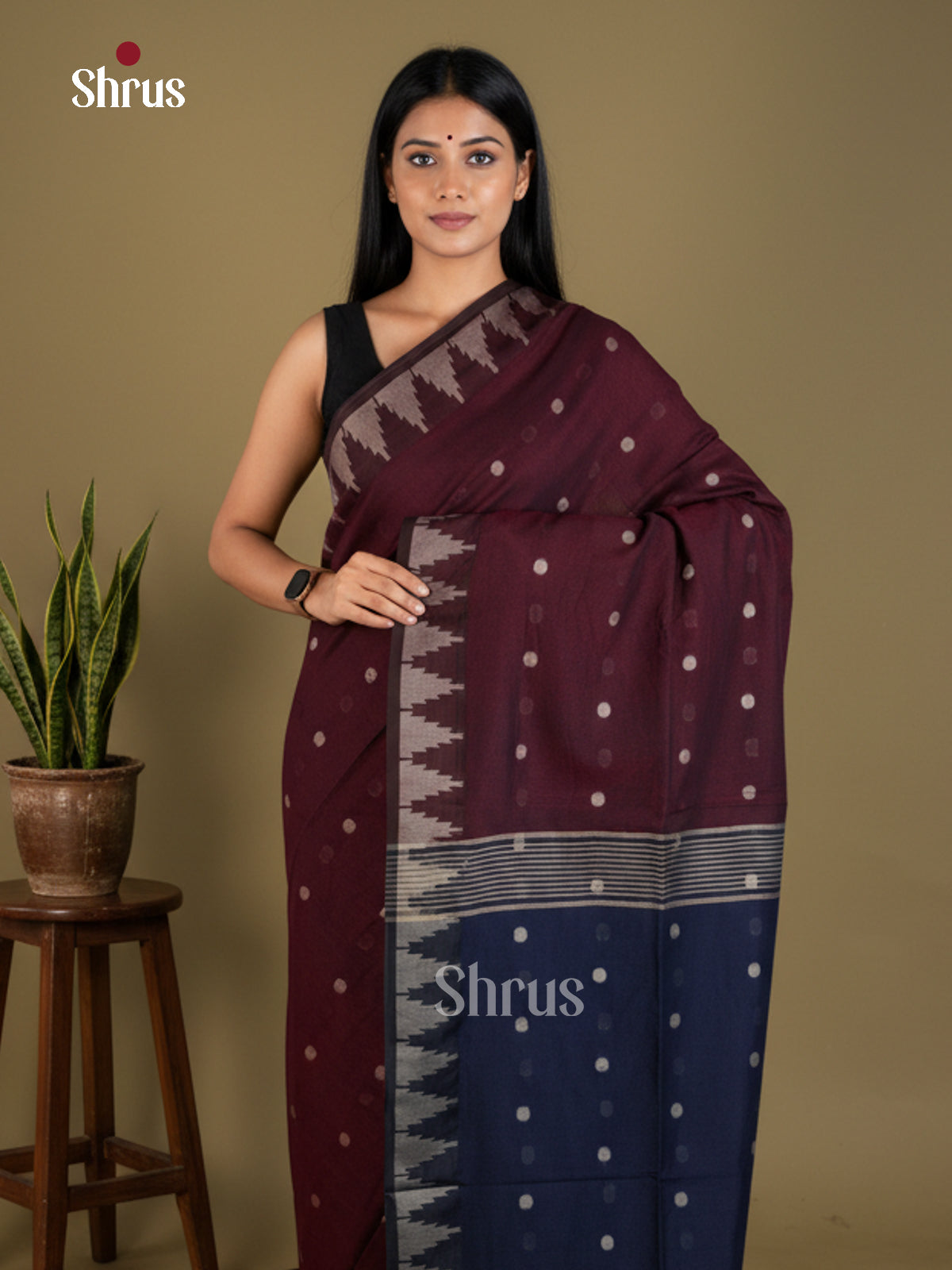 EBS03031 - Bengal cotton - Saree - Shop on Shrus.com