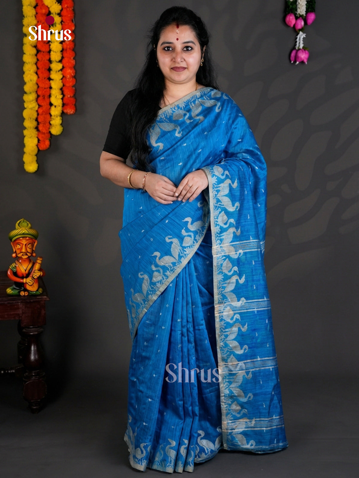 EBS03089 - Bengal cotton - Saree - Shop on Shrus.com
