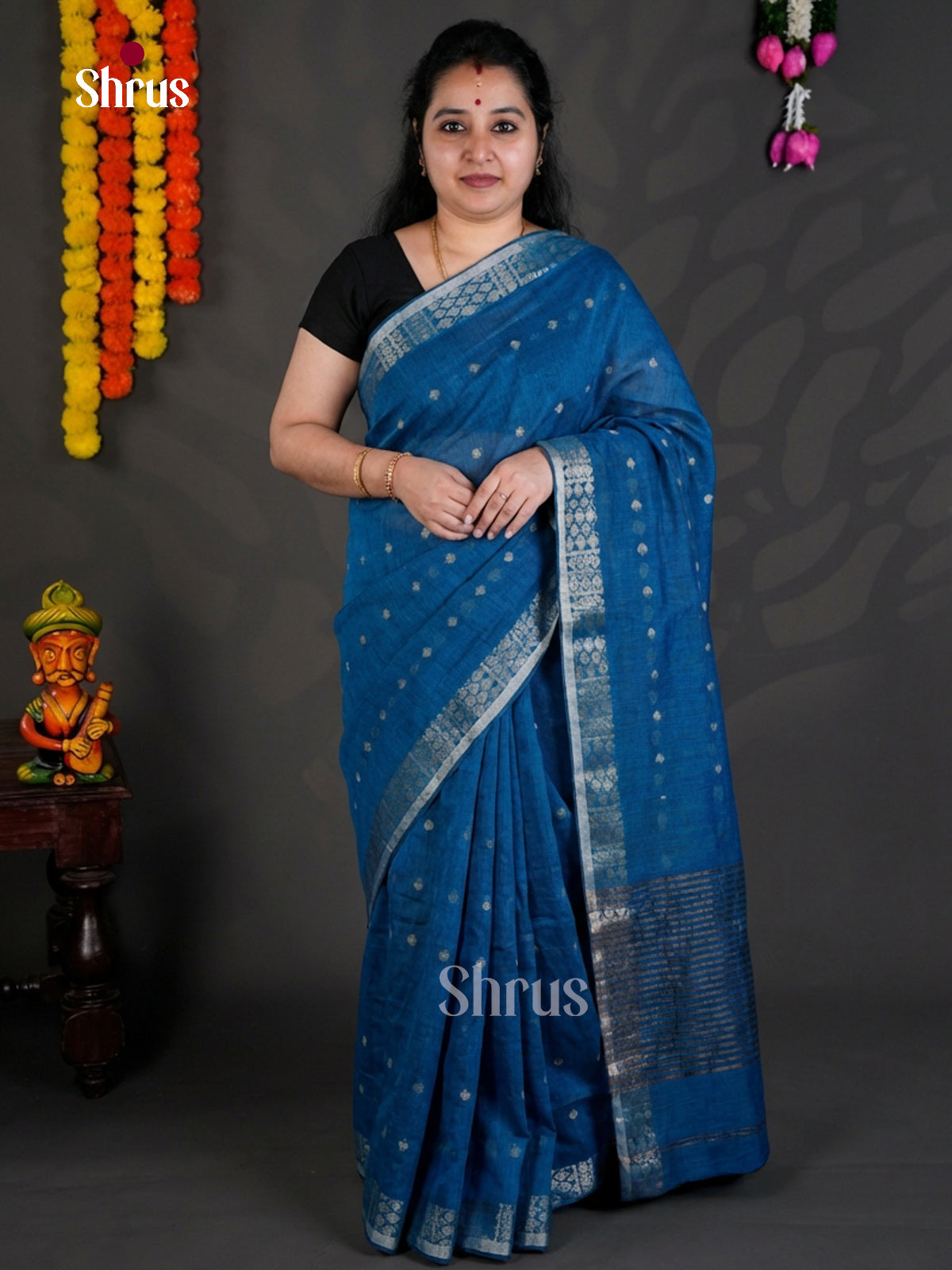 EBS03094 - Bengal cotton - Saree - Shop on Shrus.com