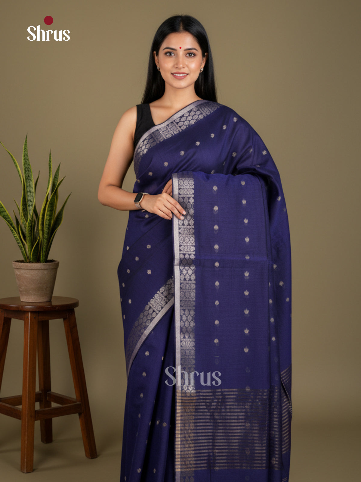 EBS03097 - Bengal cotton - Saree - Shop on Shrus.com