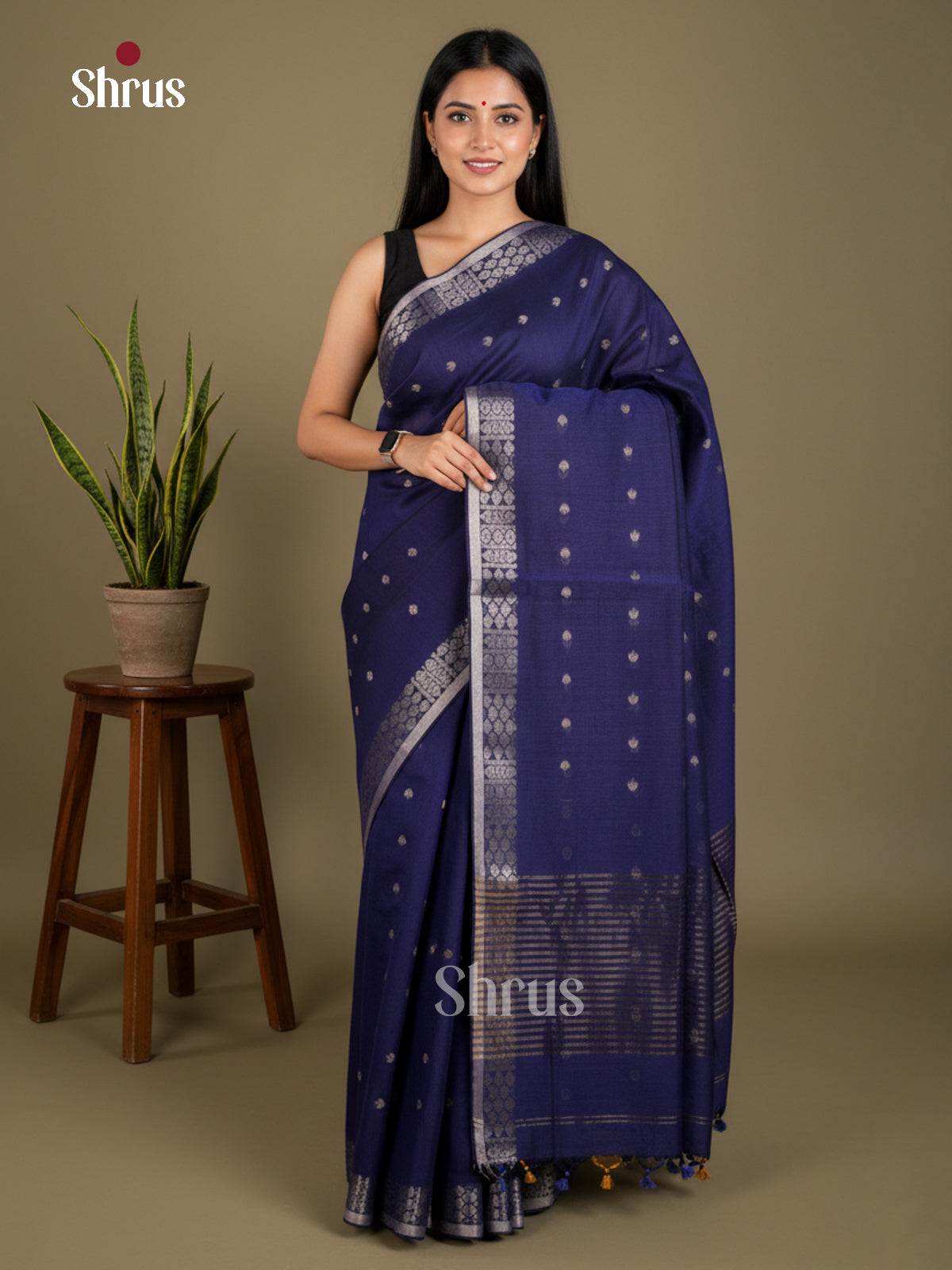 EBS03097 - Bengal cotton - Saree - Shop on Shrus.com