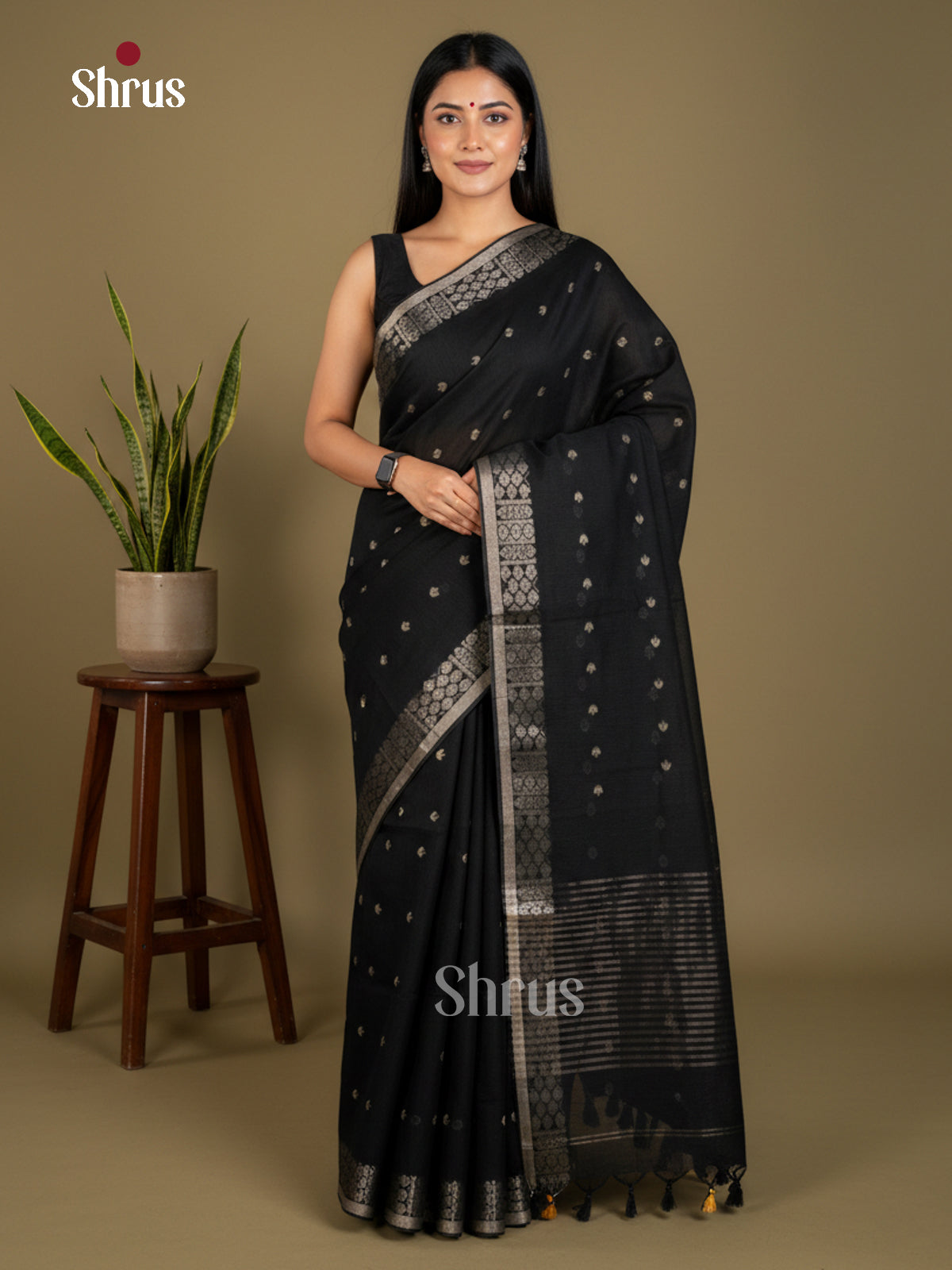 EBS03098 - Bengal cotton - Saree - Shop on Shrus.com