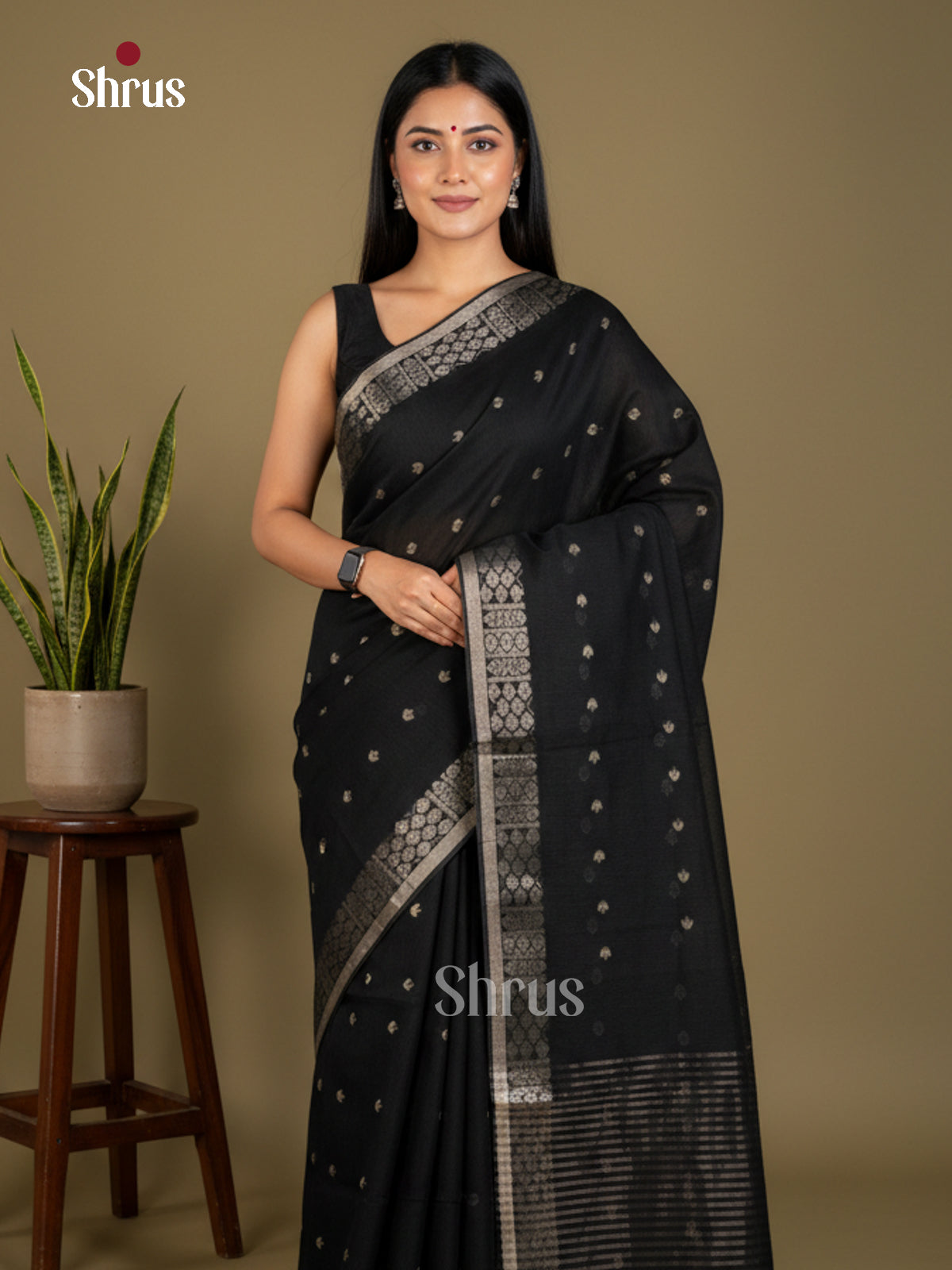 EBS03098 - Bengal cotton - Saree - Shop on Shrus.com