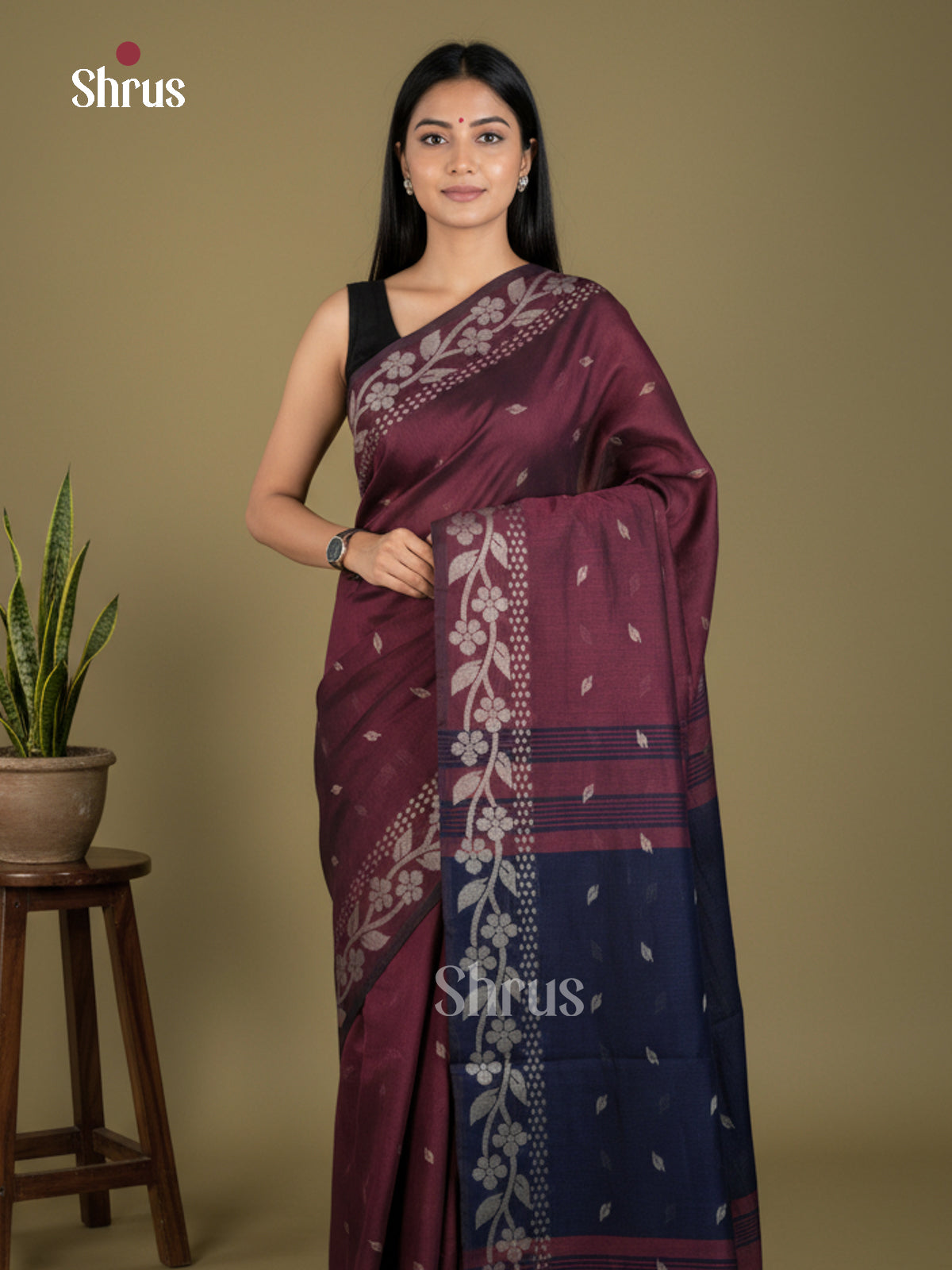 EBS03144 - Bengal cotton - Saree - Shop on Shrus.com