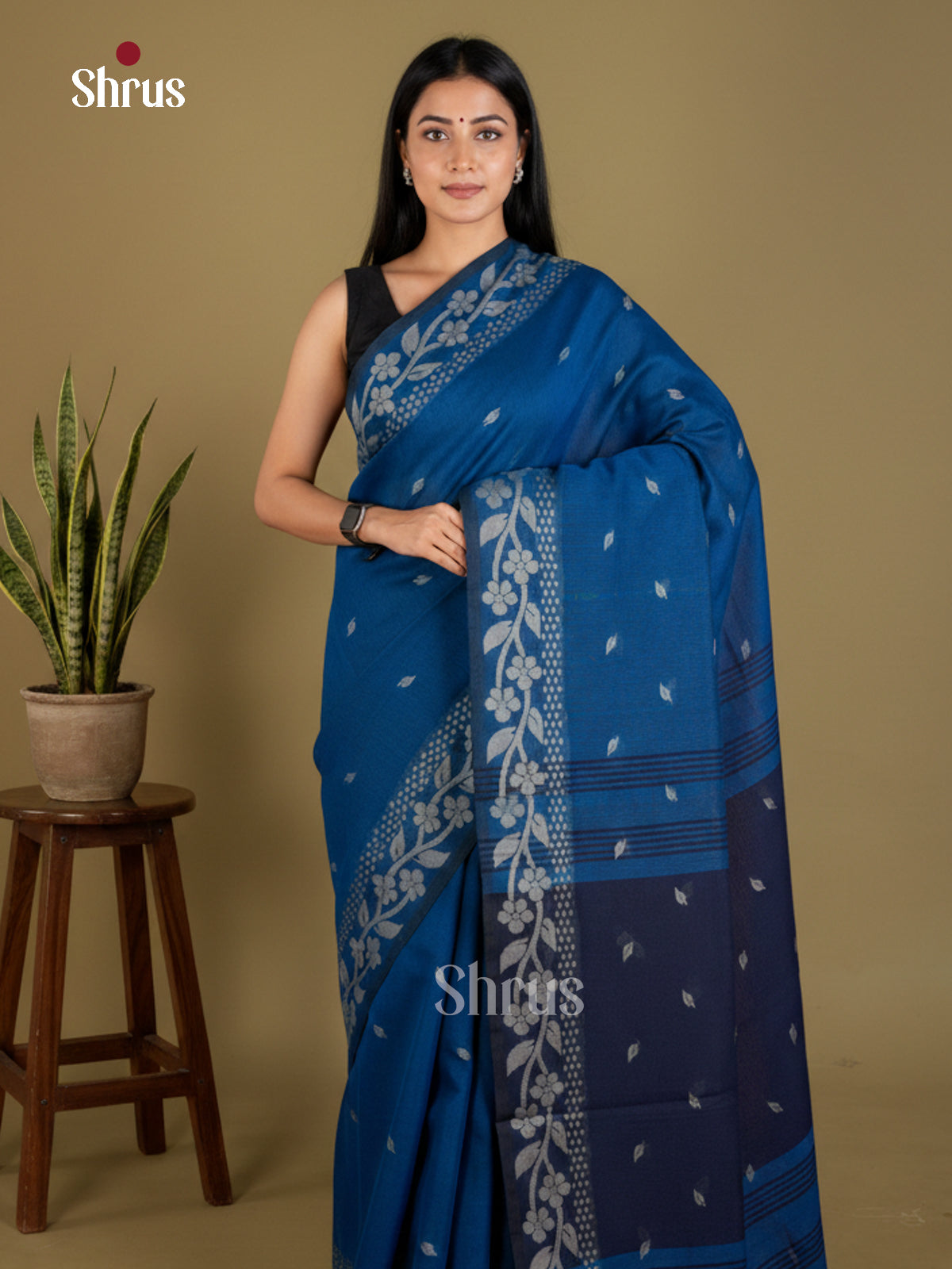 EBS03151 - Bengal cotton - Saree - Shop on Shrus.com