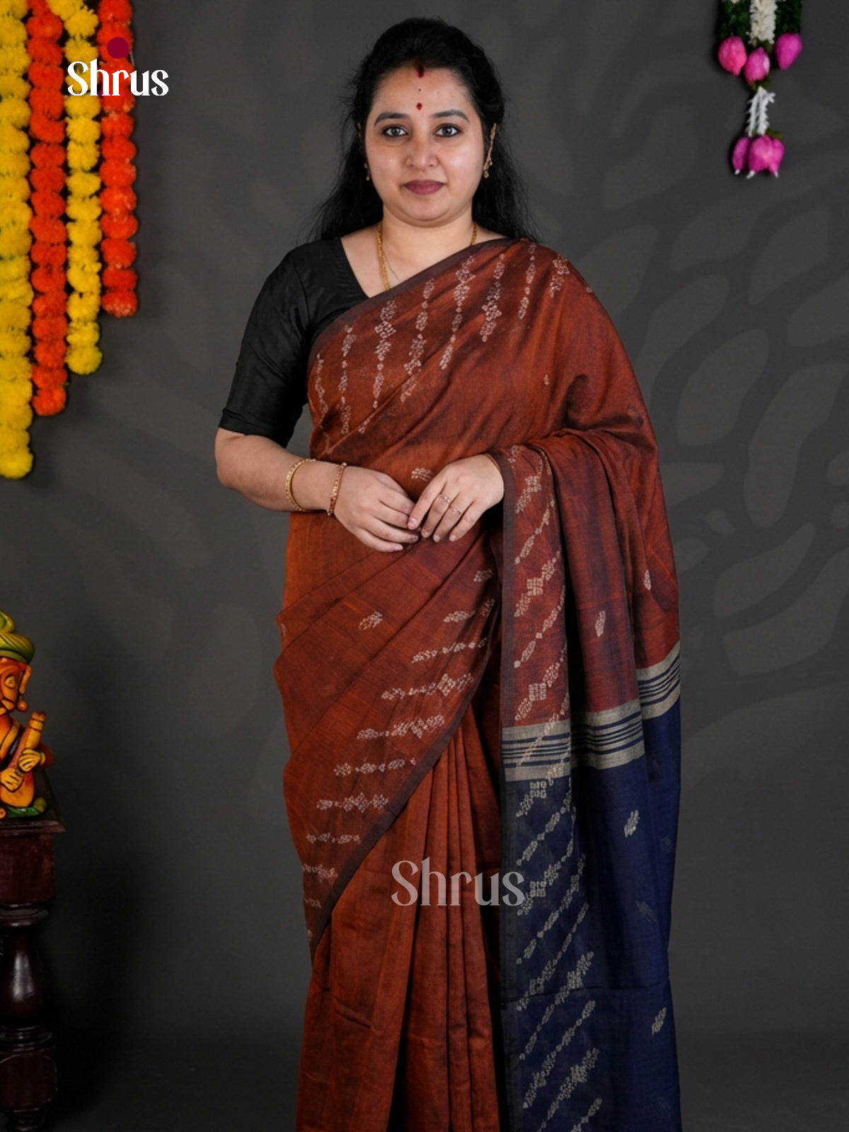 EBS03170 - Bengal cotton - Saree - Shop on Shrus.com