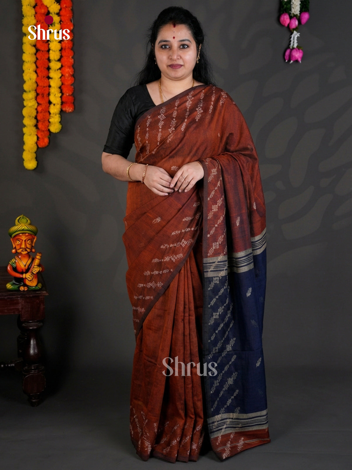 EBS03170 - Bengal cotton - Saree - Shop on Shrus.com