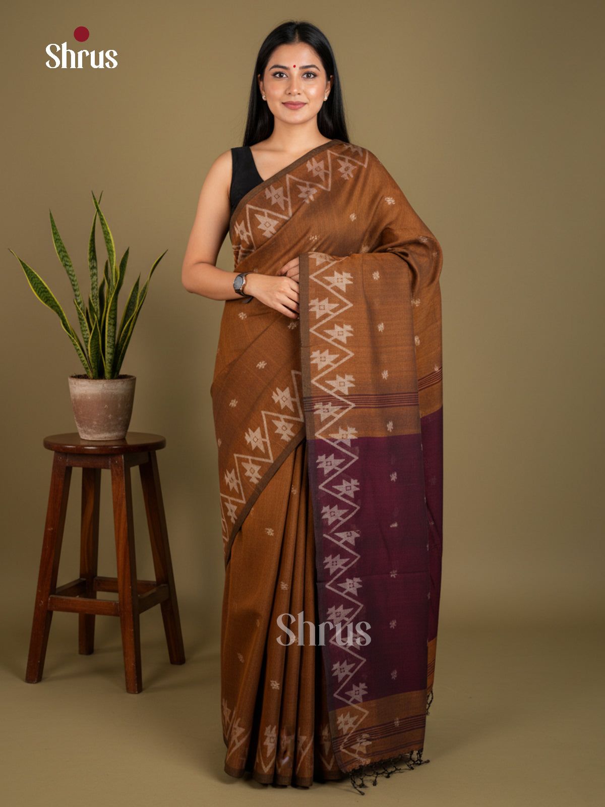 EBS03187 - Bengal cotton - Saree - Shop on Shrus.com