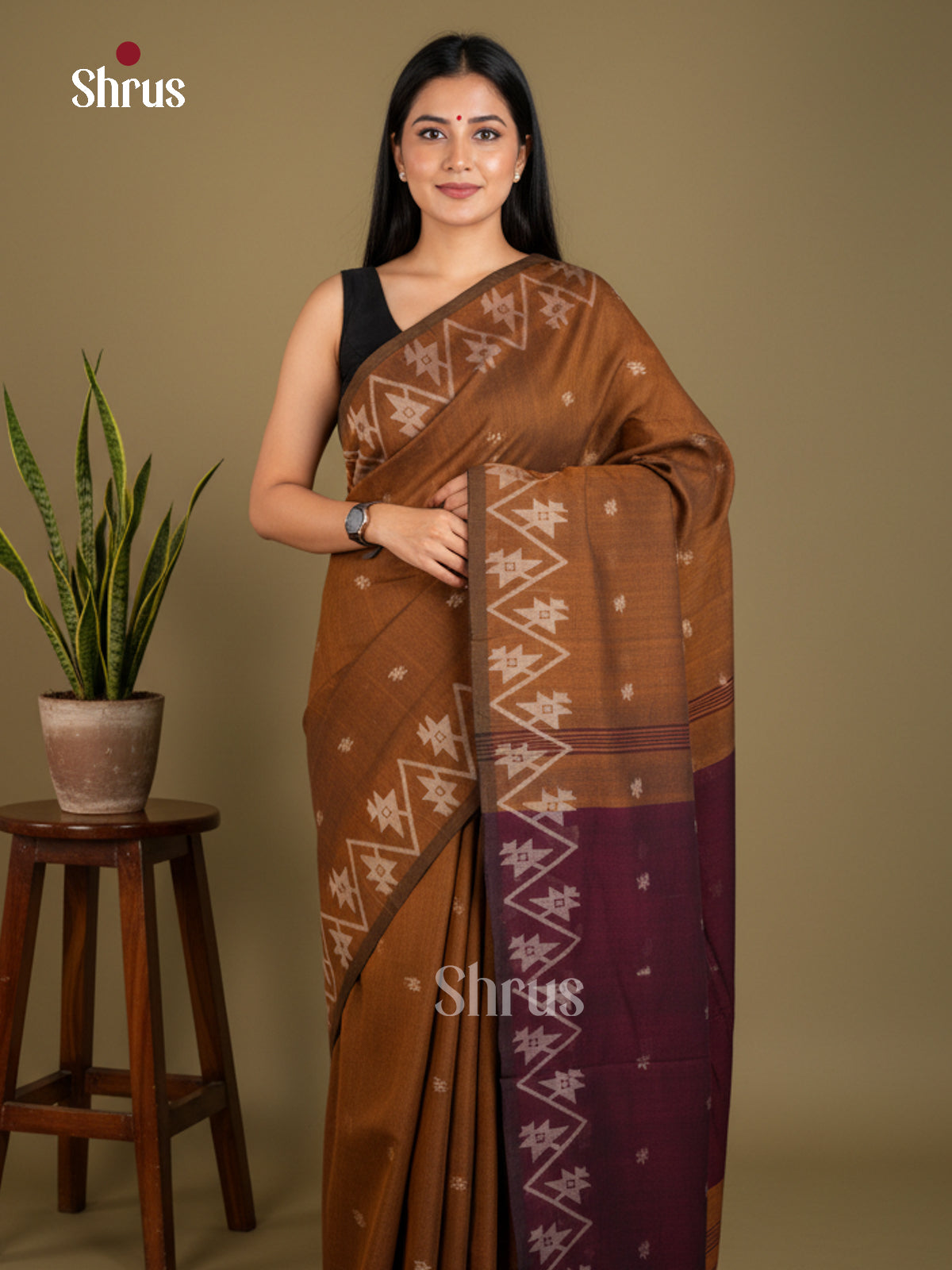 EBS03187 - Bengal cotton - Saree - Shop on Shrus.com