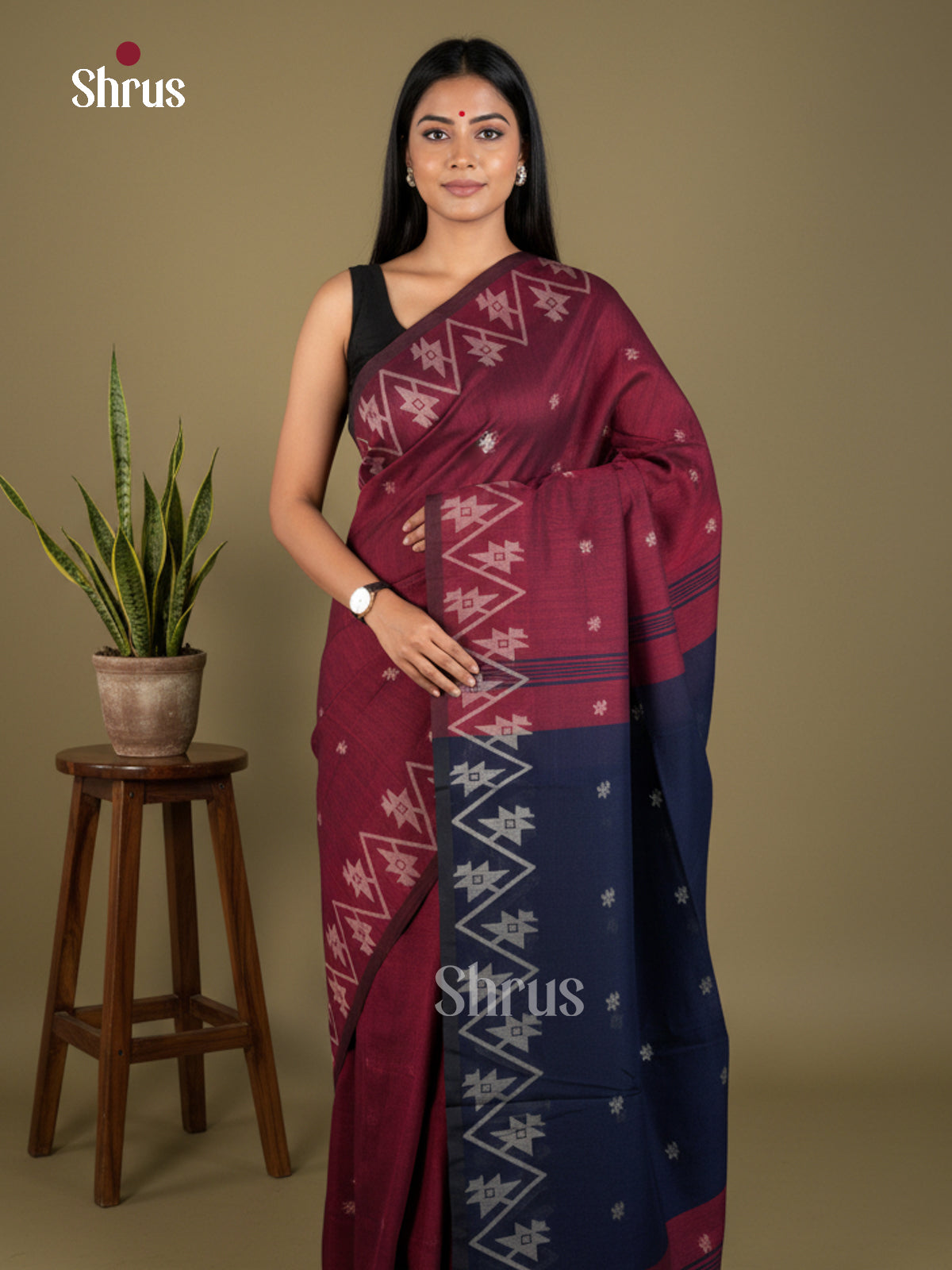 EBS03191 - Bengal cotton - Saree - Shop on Shrus.com
