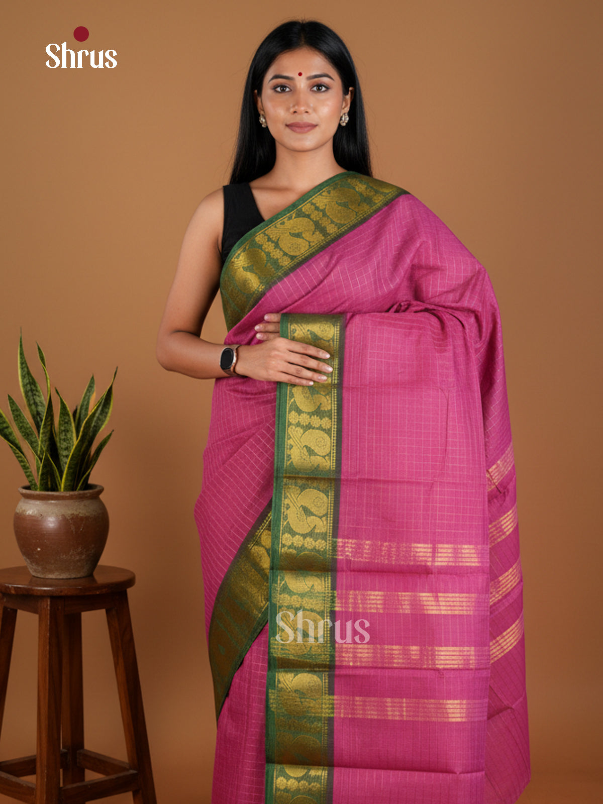 EBS03242 - Sungudi Cotton - Saree - Shop on Shrus.com