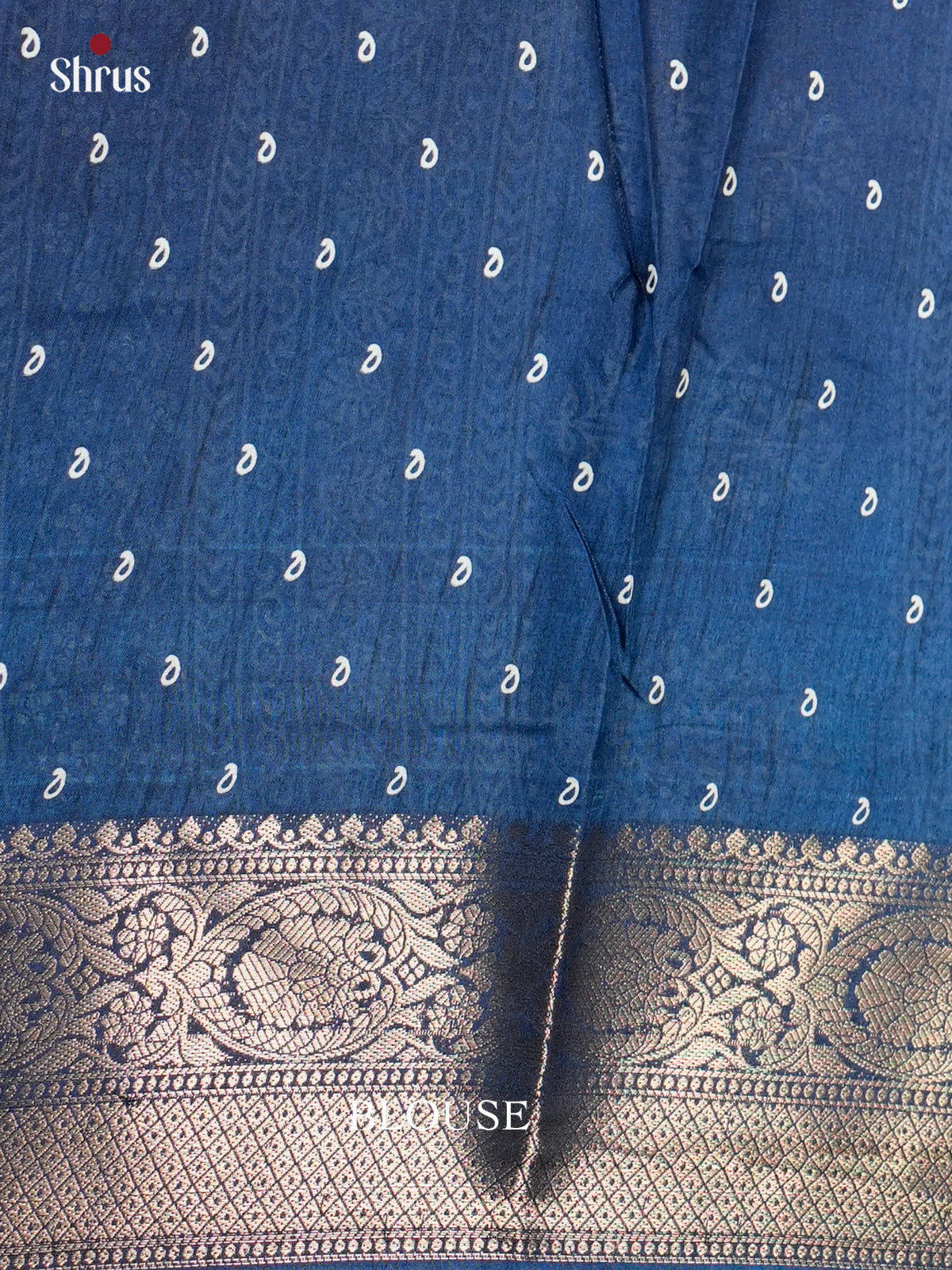 Semi Crepe Saree - EBS04005 - Shop on Shrus.com
