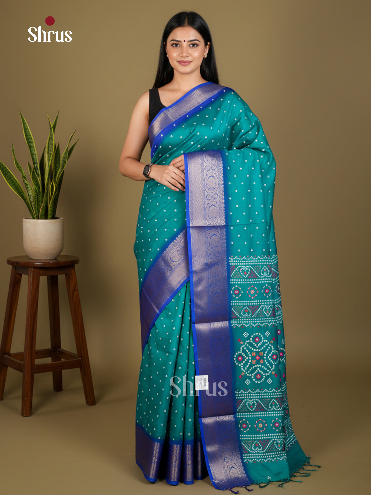 EBS04017 - Semi Crepe - Saree - Shop on Shrus.com