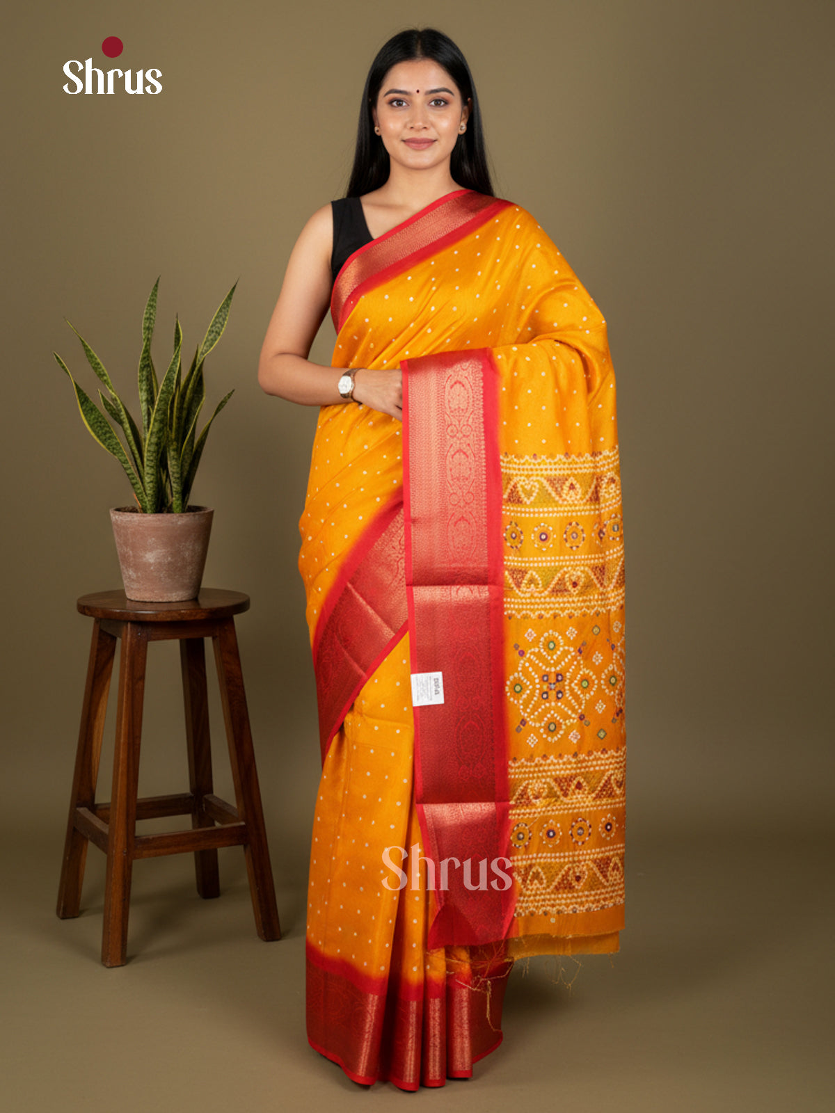 EBS04030 - Semi Crepe - Saree - Shop on Shrus.com