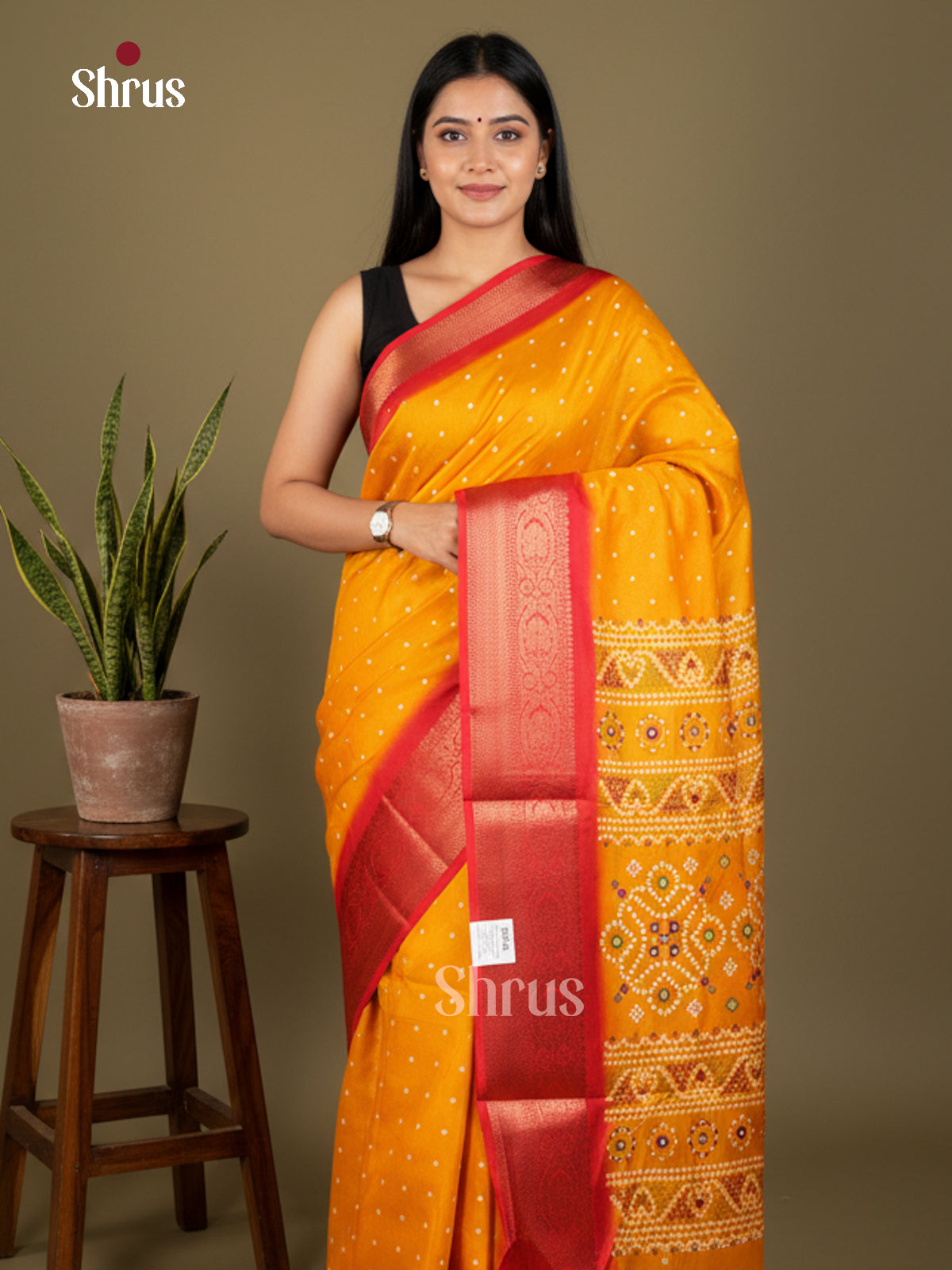 EBS04030 - Semi Crepe - Saree - Shop on Shrus.com