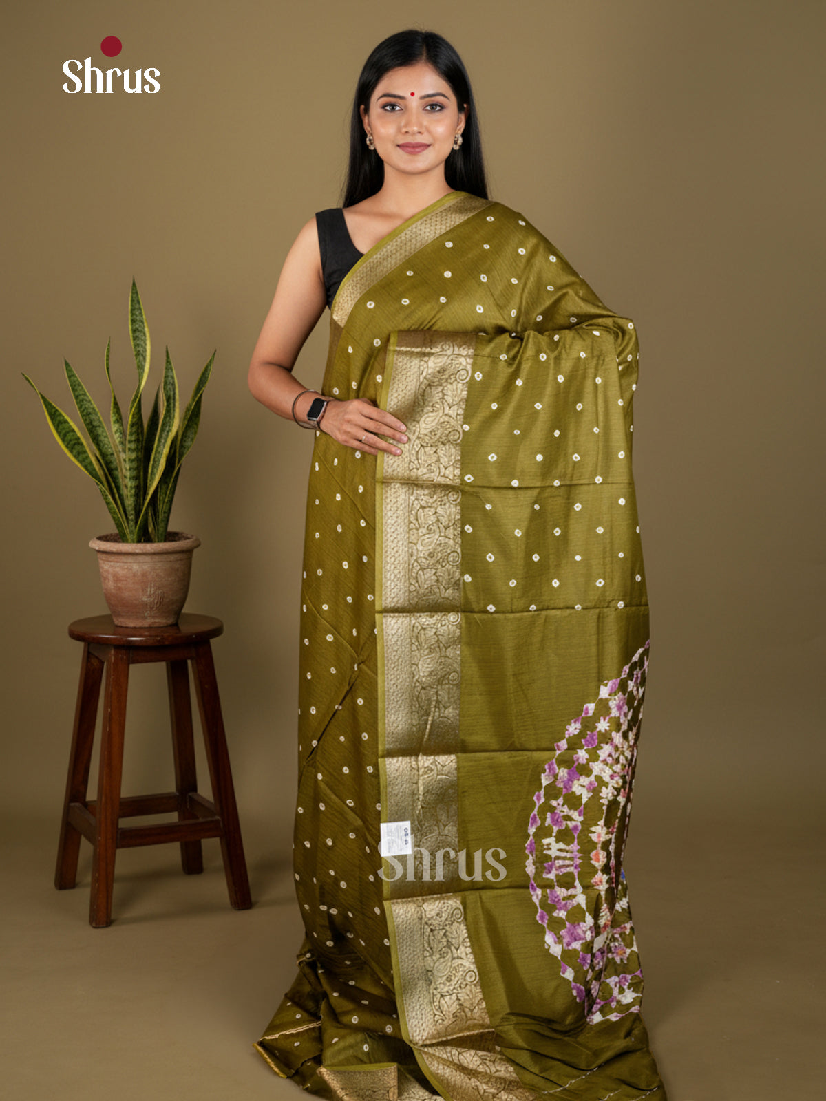 EBS04051 - Semi Crepe - Saree - Shop on Shrus.com