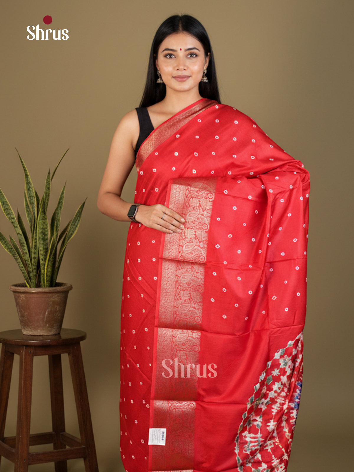 EBS04057 - Semi Crepe - Saree - Shop on Shrus.com