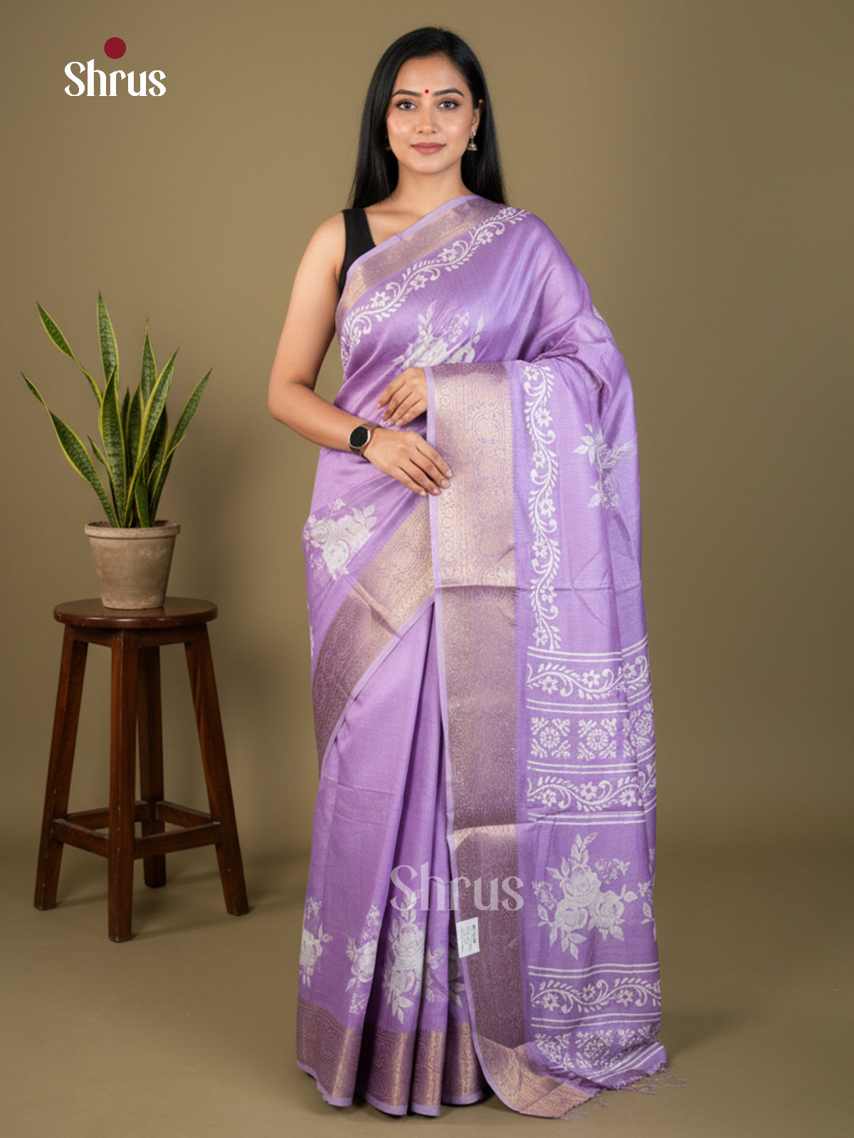 EBS04069 - Semi Crepe - Saree - Shop on Shrus.com