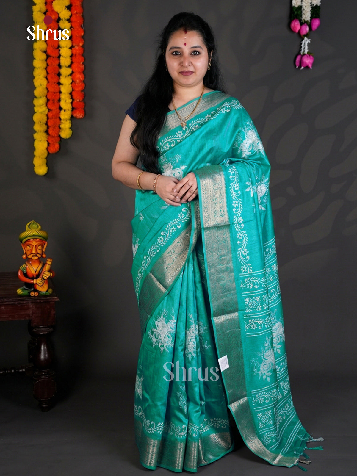 EBS04084 - Semi Crepe - Saree - Shop on Shrus.com