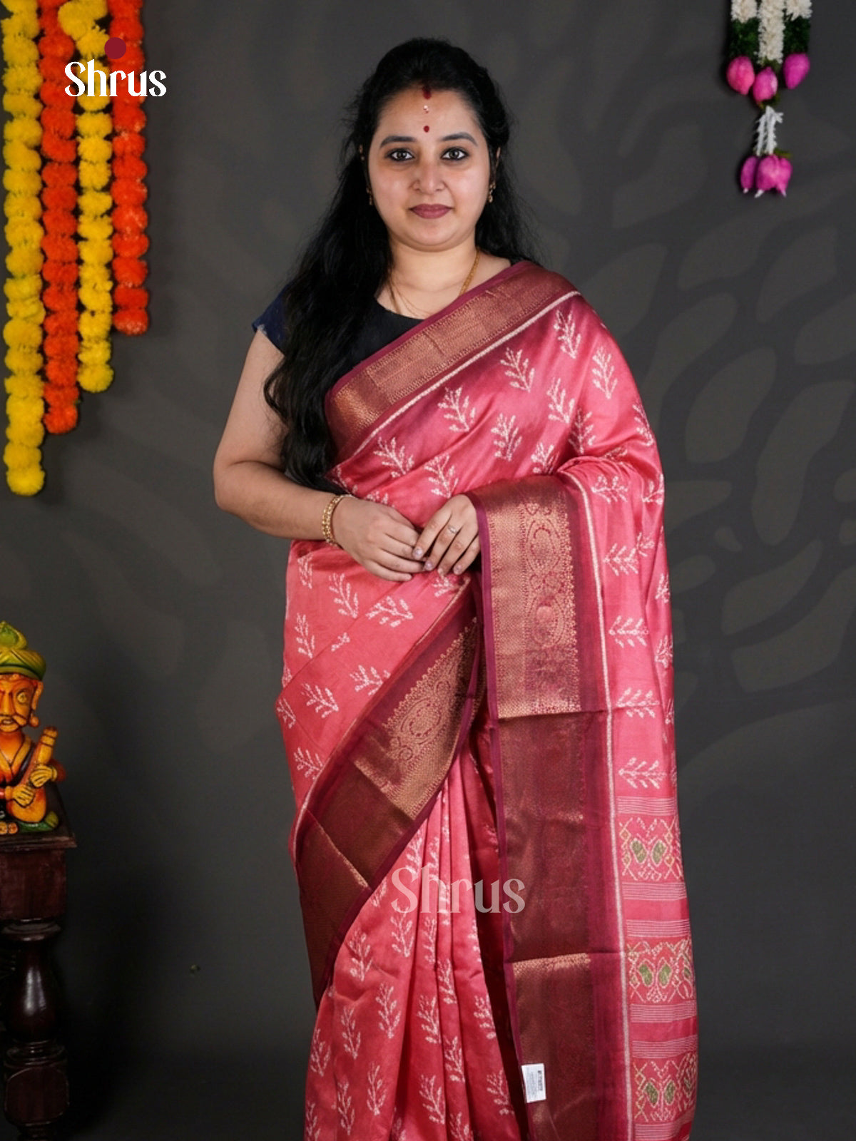 EBS04088 - Semi Crepe - Saree - Shop on Shrus.com