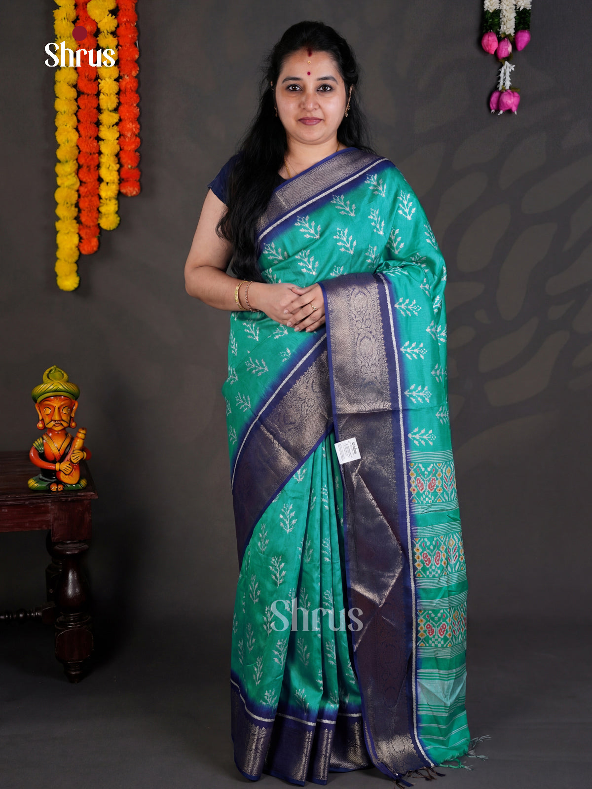 EBS04091 - Semi Crepe - Saree - Shop on Shrus.com