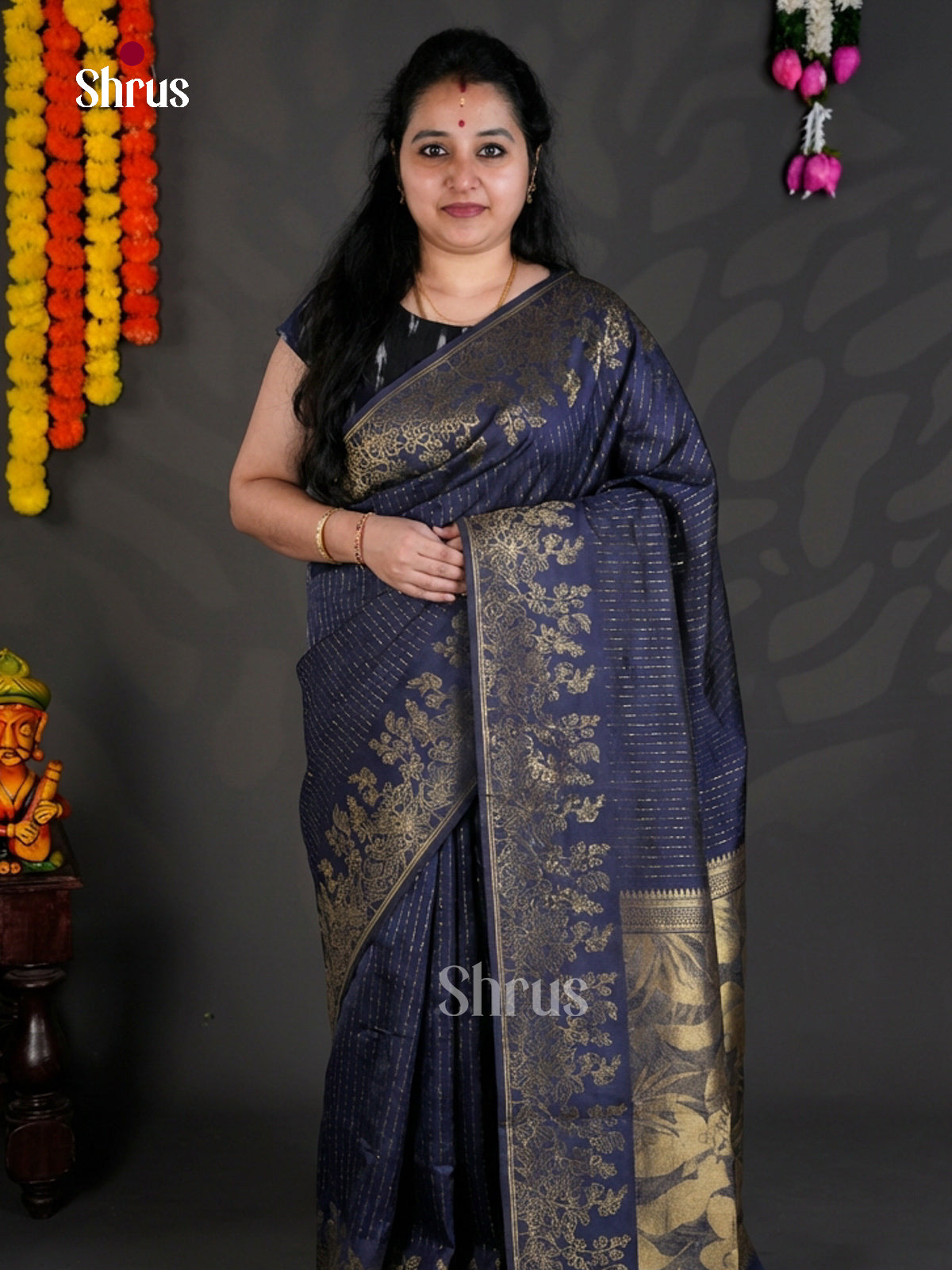 EBS04173 - Semi Tussar - Saree - Shop on Shrus.com