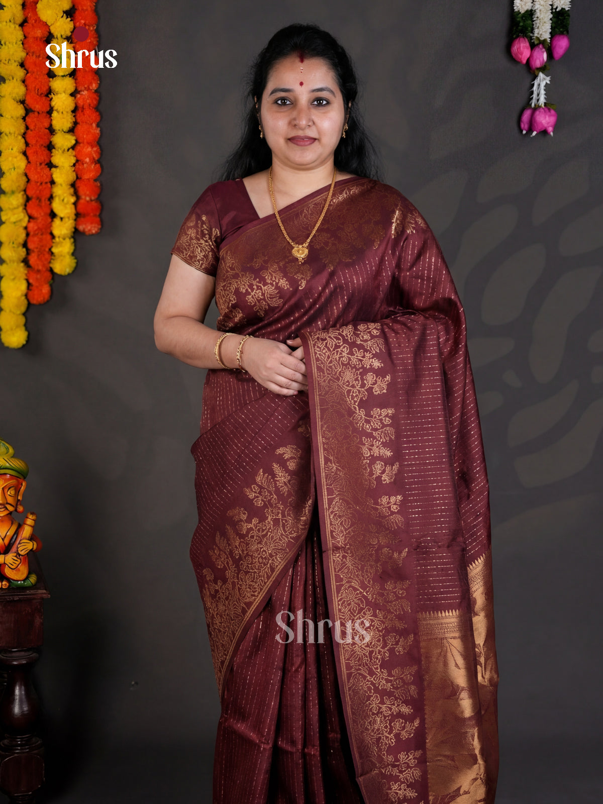 EBS04175 - Semi Tussar - Saree - Shop on Shrus.com