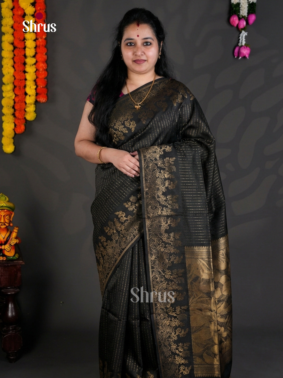 EBS04177 - Semi Tussar - Saree - Shop on Shrus.com