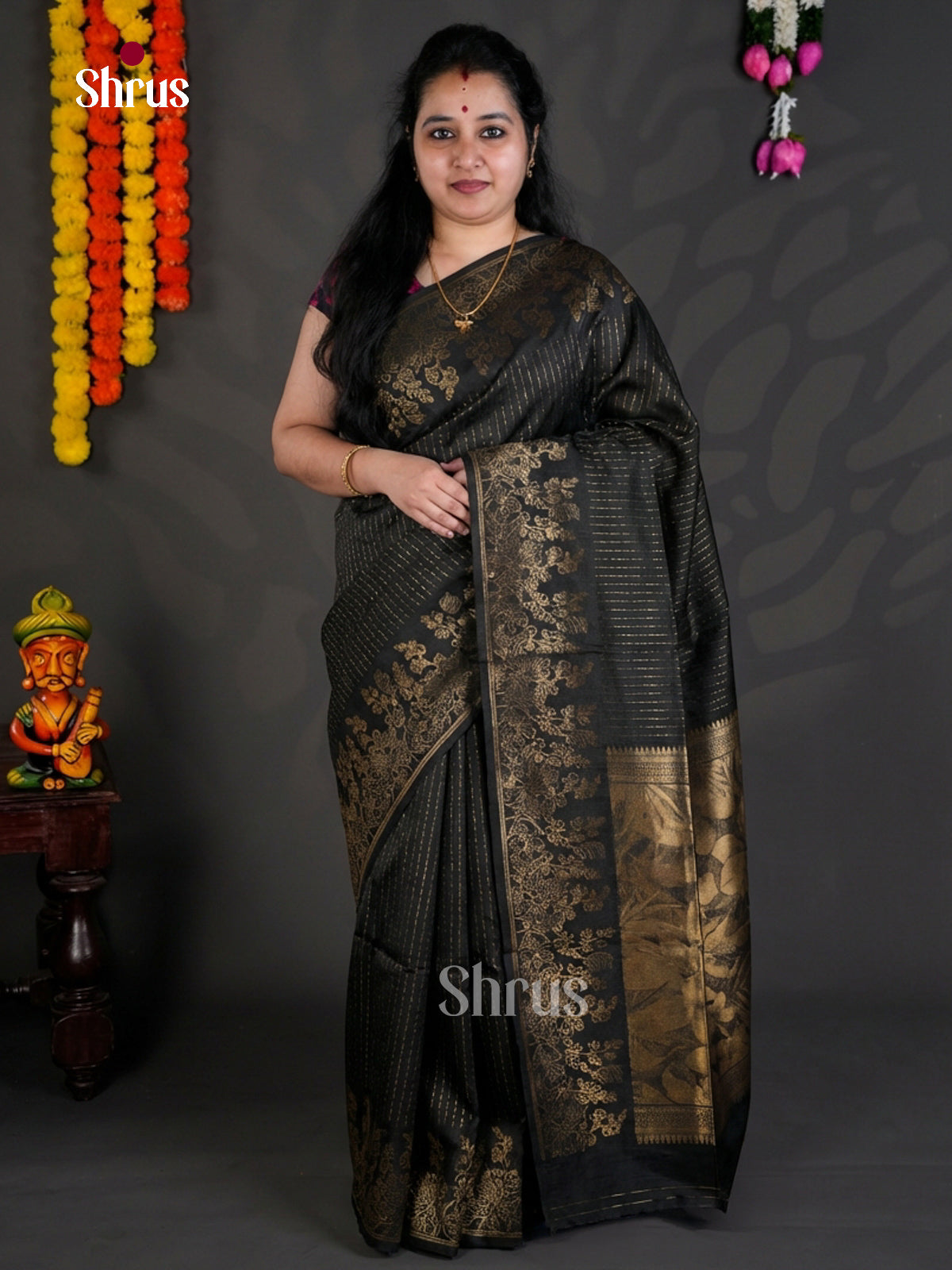 EBS04177 - Semi Tussar - Saree - Shop on Shrus.com