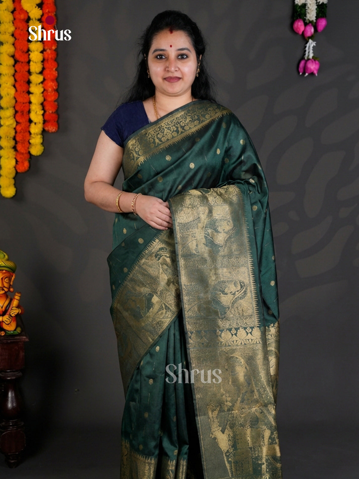 EBS04179 - Semi Tussar - Saree - Shop on Shrus.com