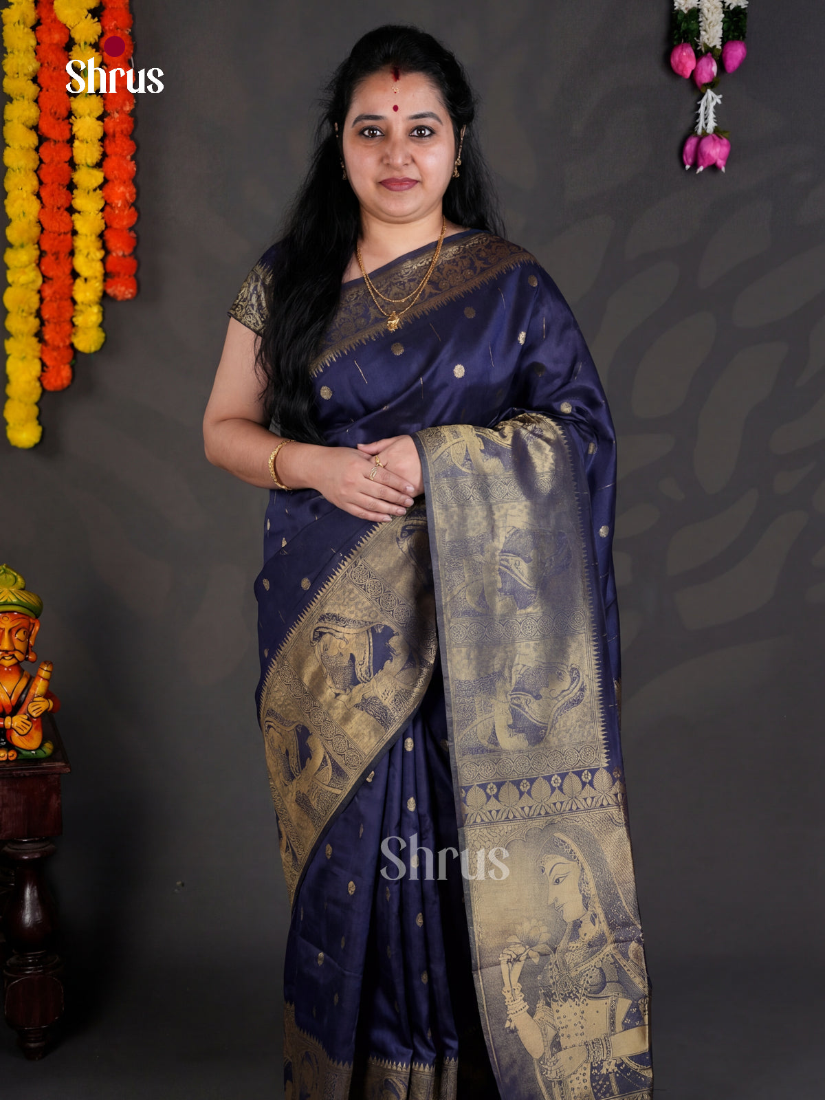 EBS04181 - Semi Tussar - Saree - Shop on Shrus.com